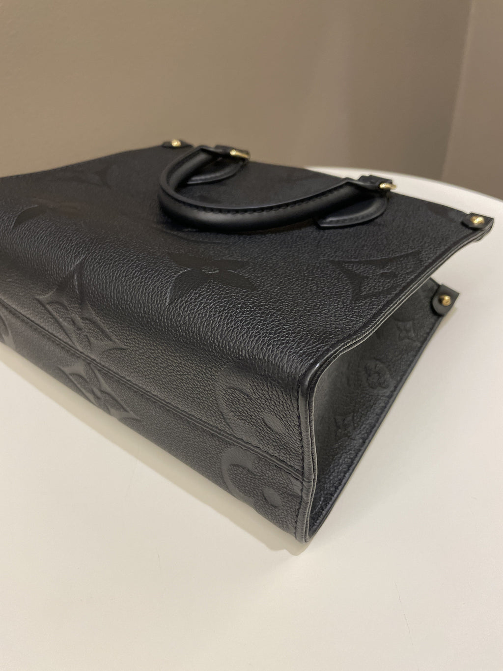 Louis Vuitton OnTheGo PM Black Empreinte