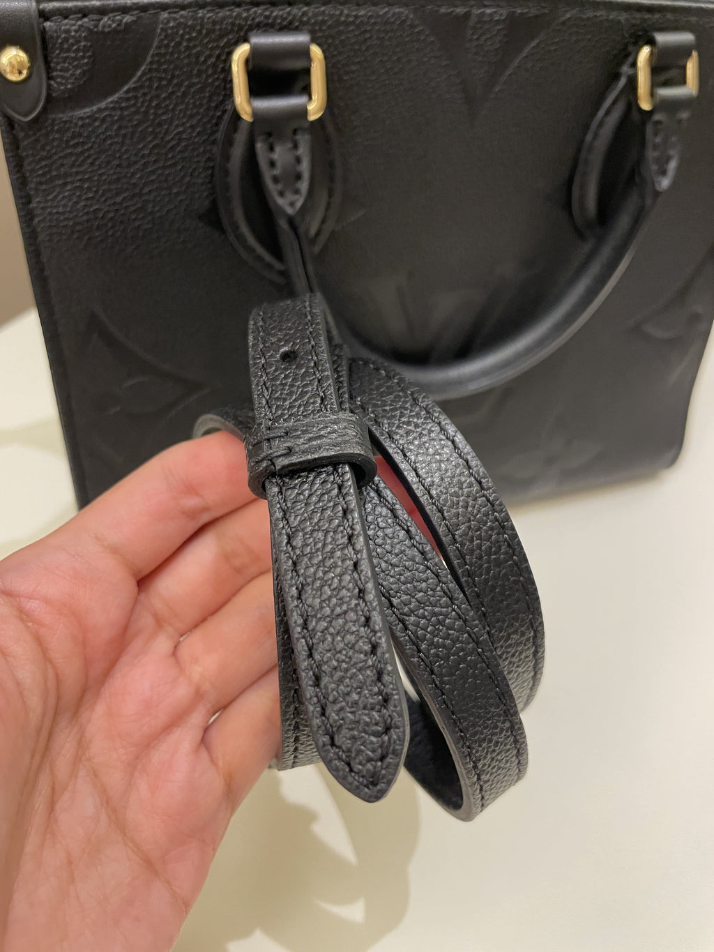 Louis Vuitton OnTheGo PM Black Empreinte
