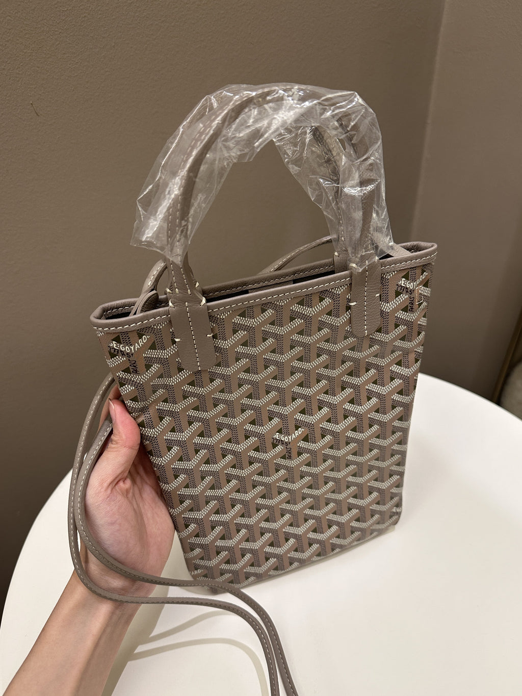 Goyard Sac Poitiers Claire-Voie Kaki Fond