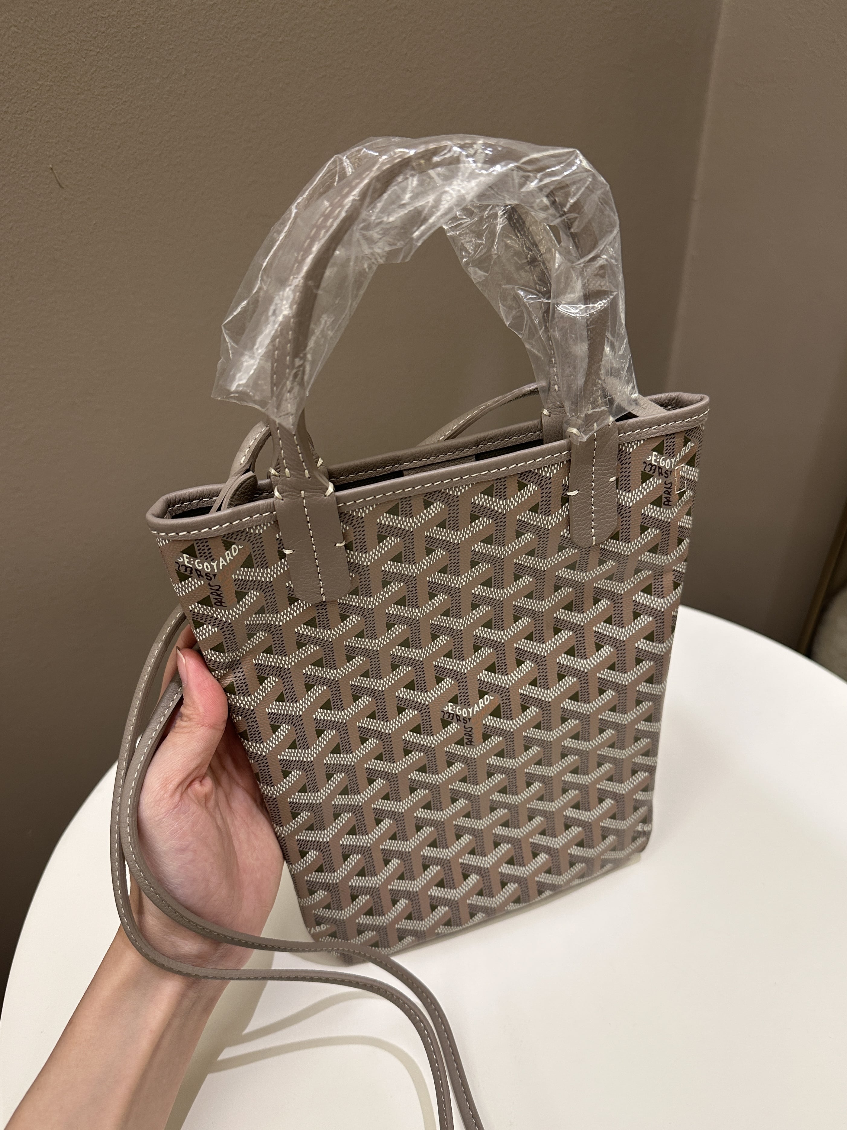 Goyard Sac Poitiers Claire-Voie Kaki Fond