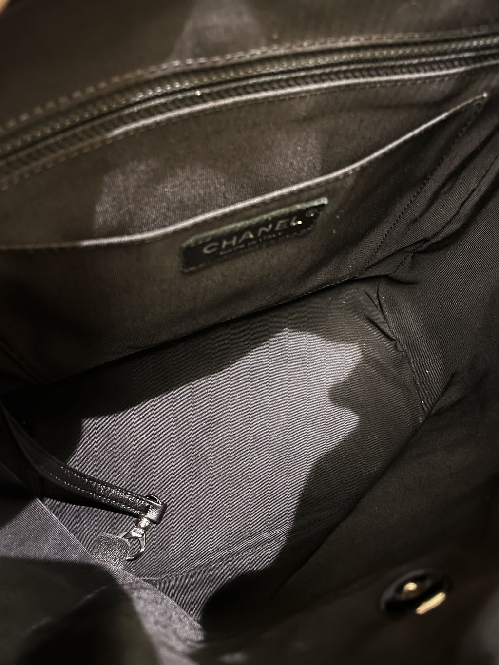 Chanel Quilted Urban Spirit Backpack Black Lambskin