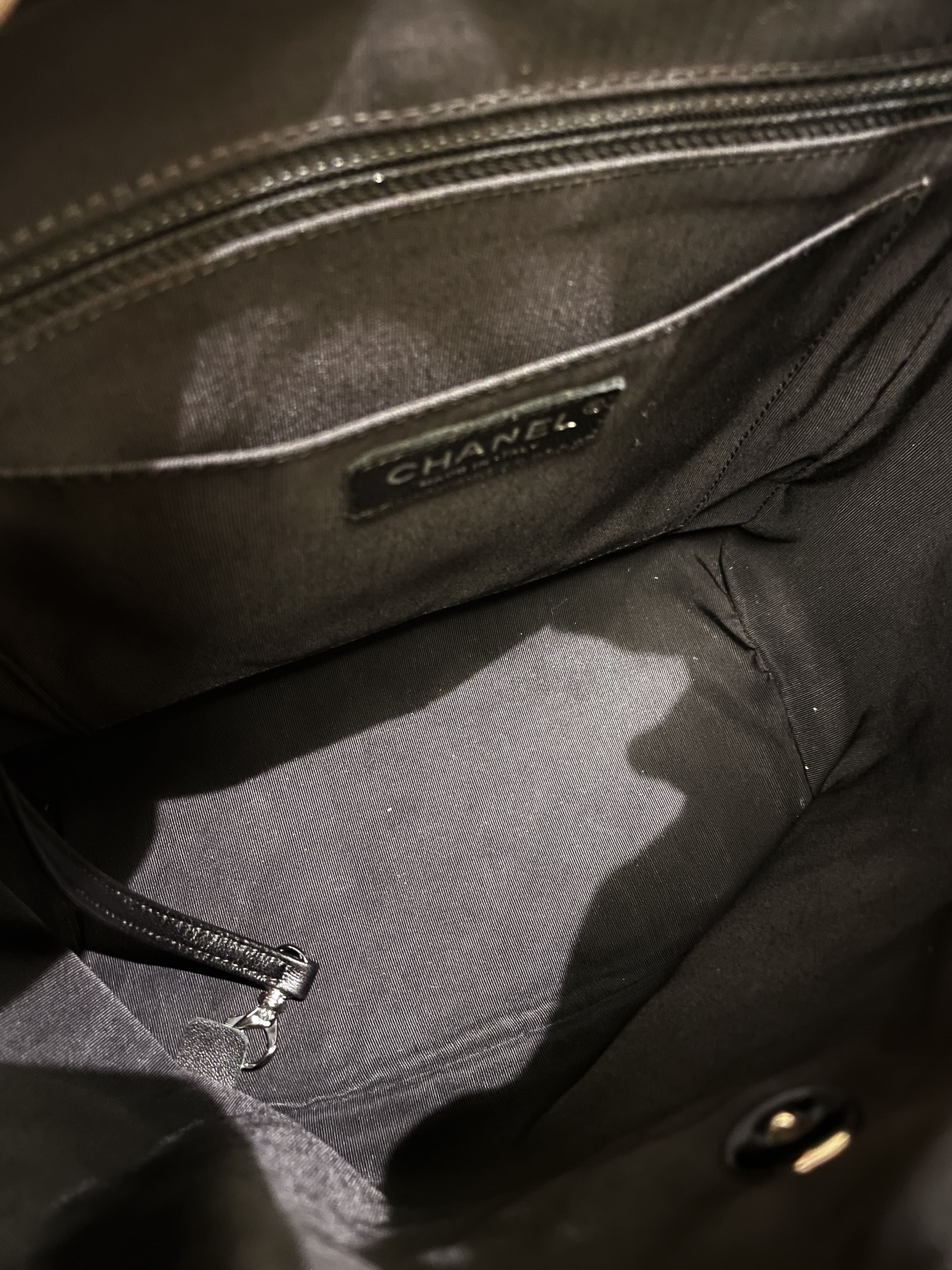 Chanel Quilted Urban Spirit Backpack Black Lambskin