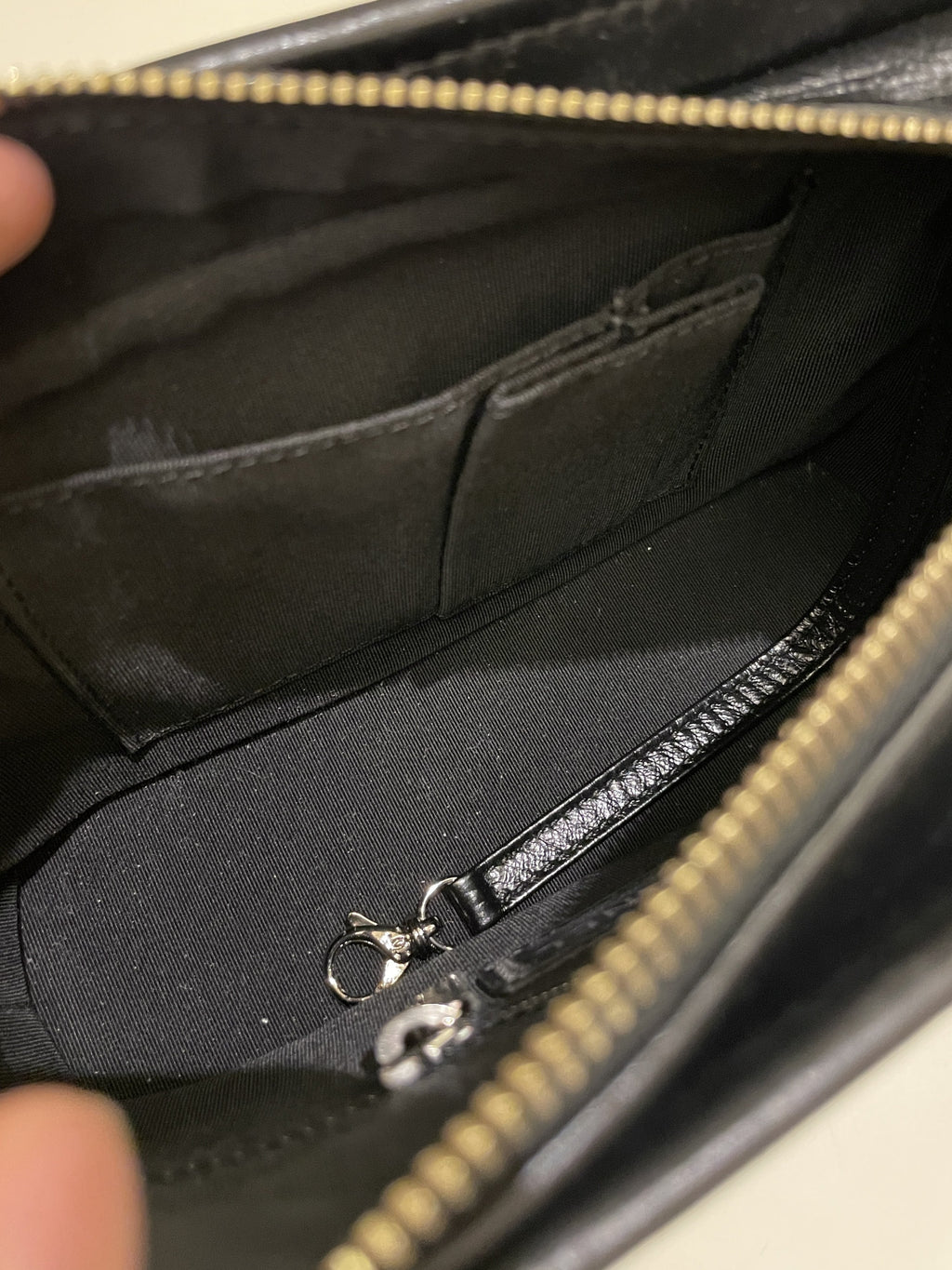 Chanel Gabrielle Hobo Bronze Metallic Calfskin