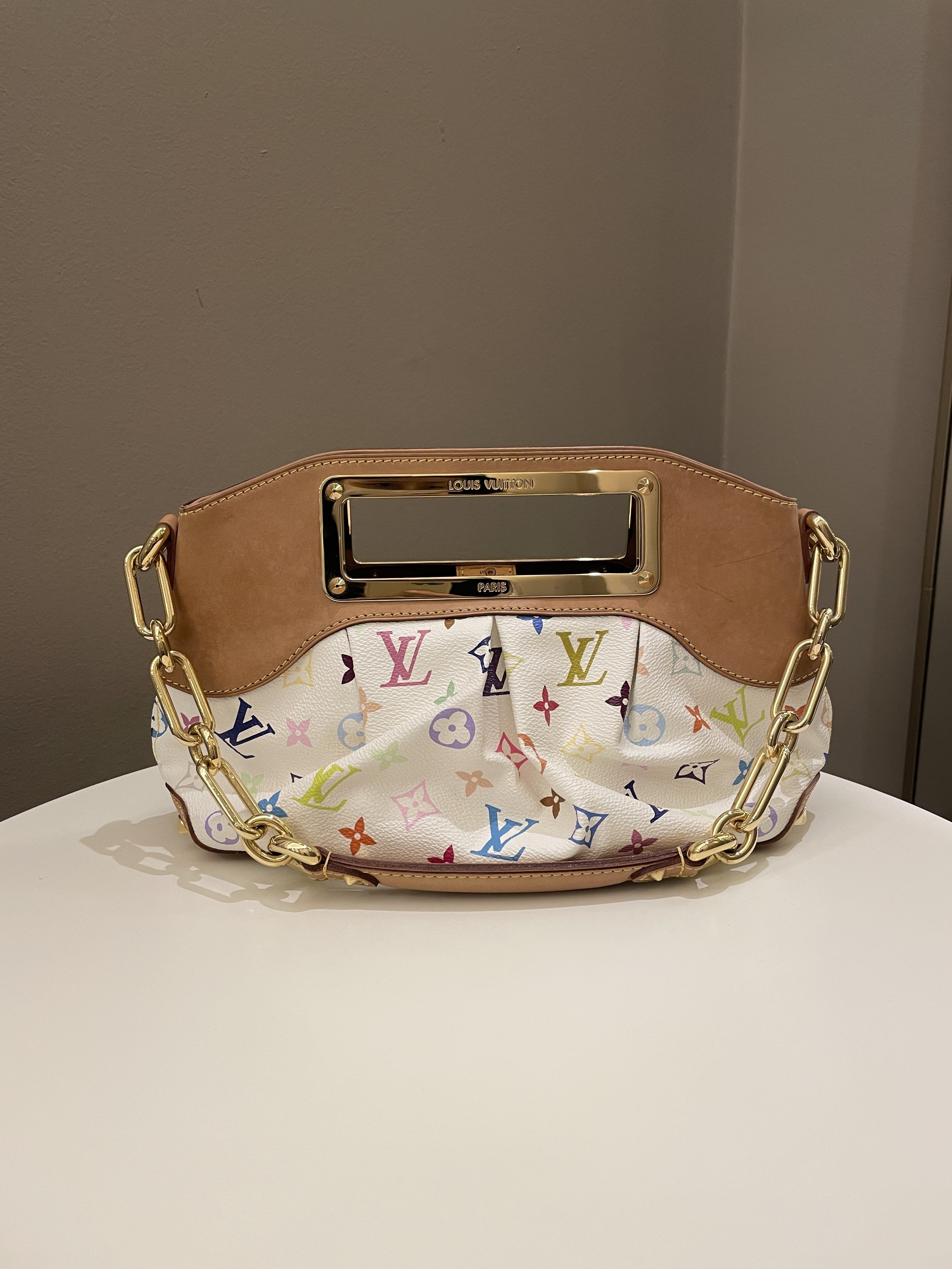 Louis Vuitton Judy PM Monogram Multicolor Blanc