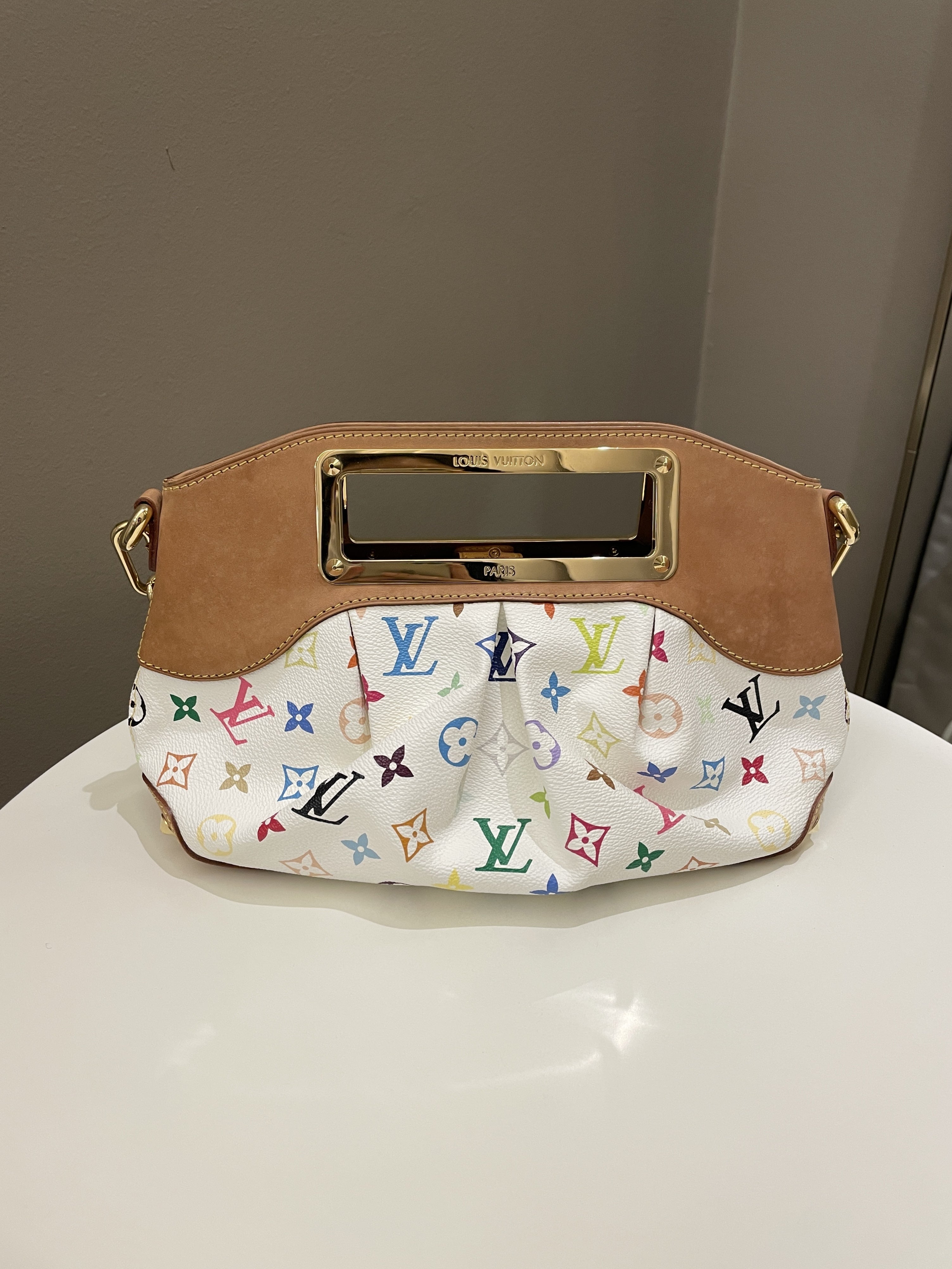 Louis Vuitton Judy PM Monogram Multicolor Blanc
