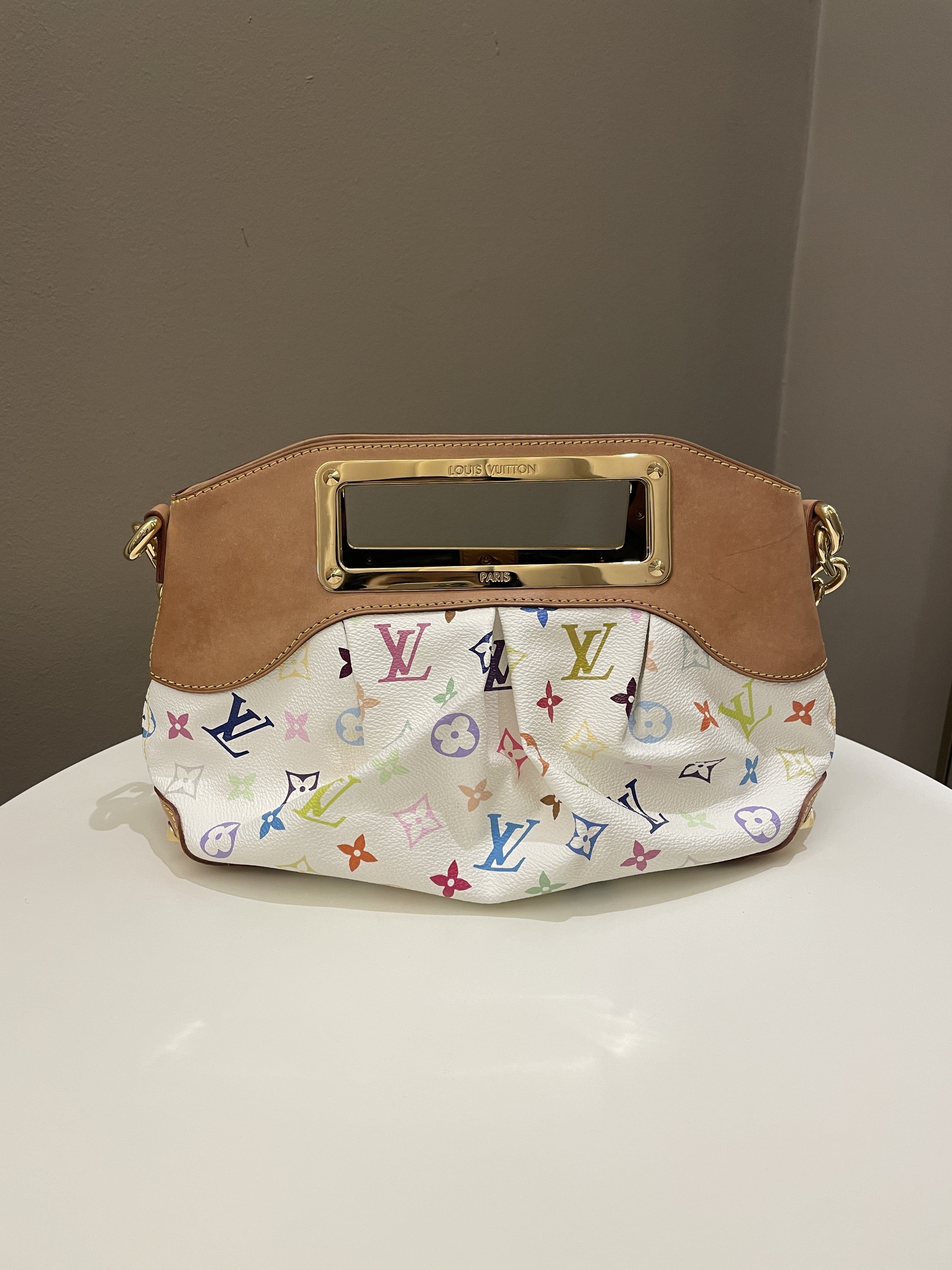 Louis Vuitton Judy PM Monogram Multicolor Blanc