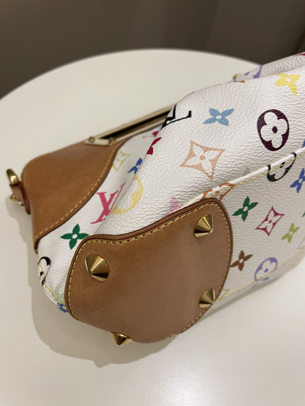 Louis Vuitton Judy PM Monogram Multicolor Blanc