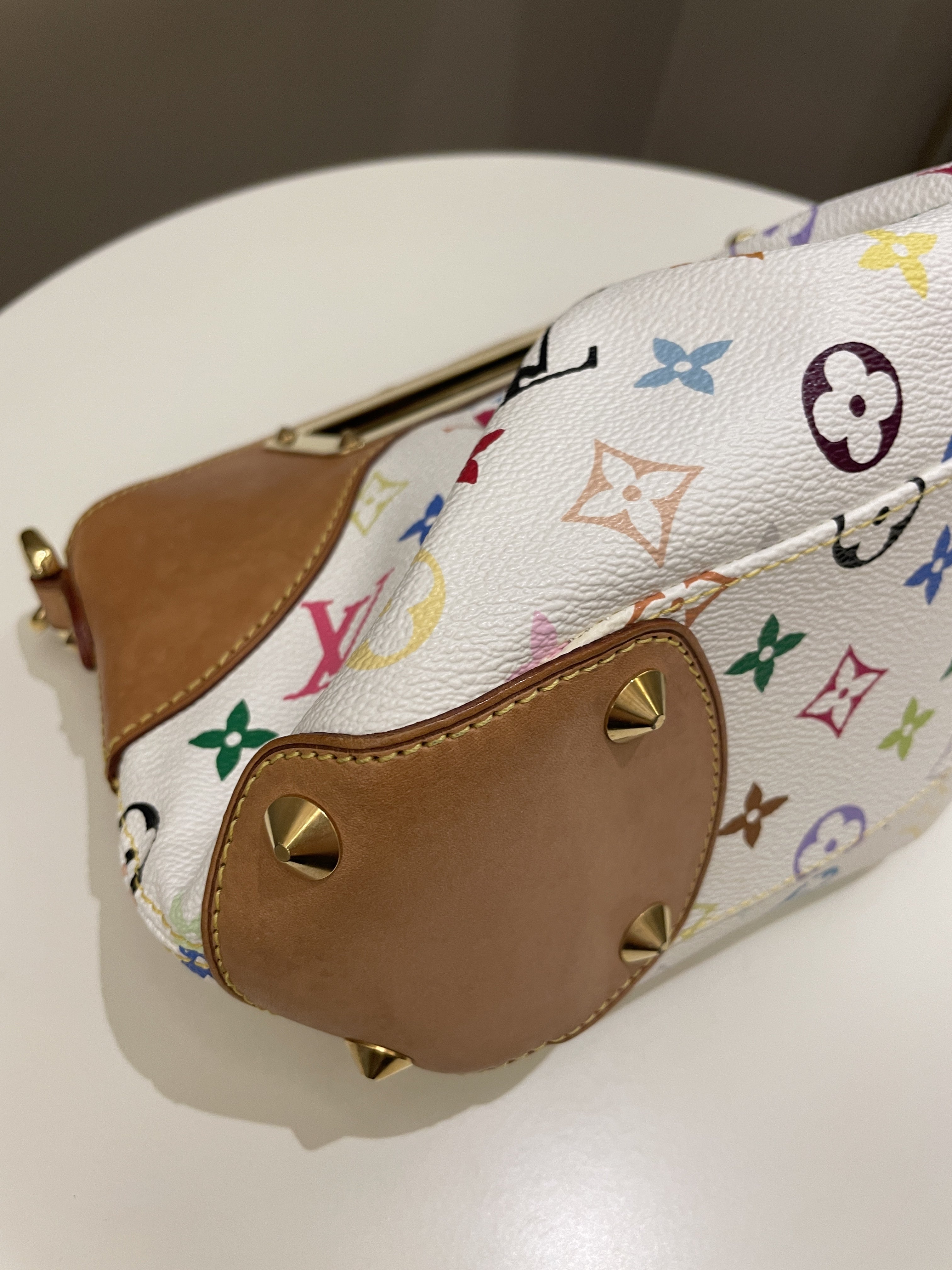 Louis Vuitton Judy PM Monogram Multicolor Blanc