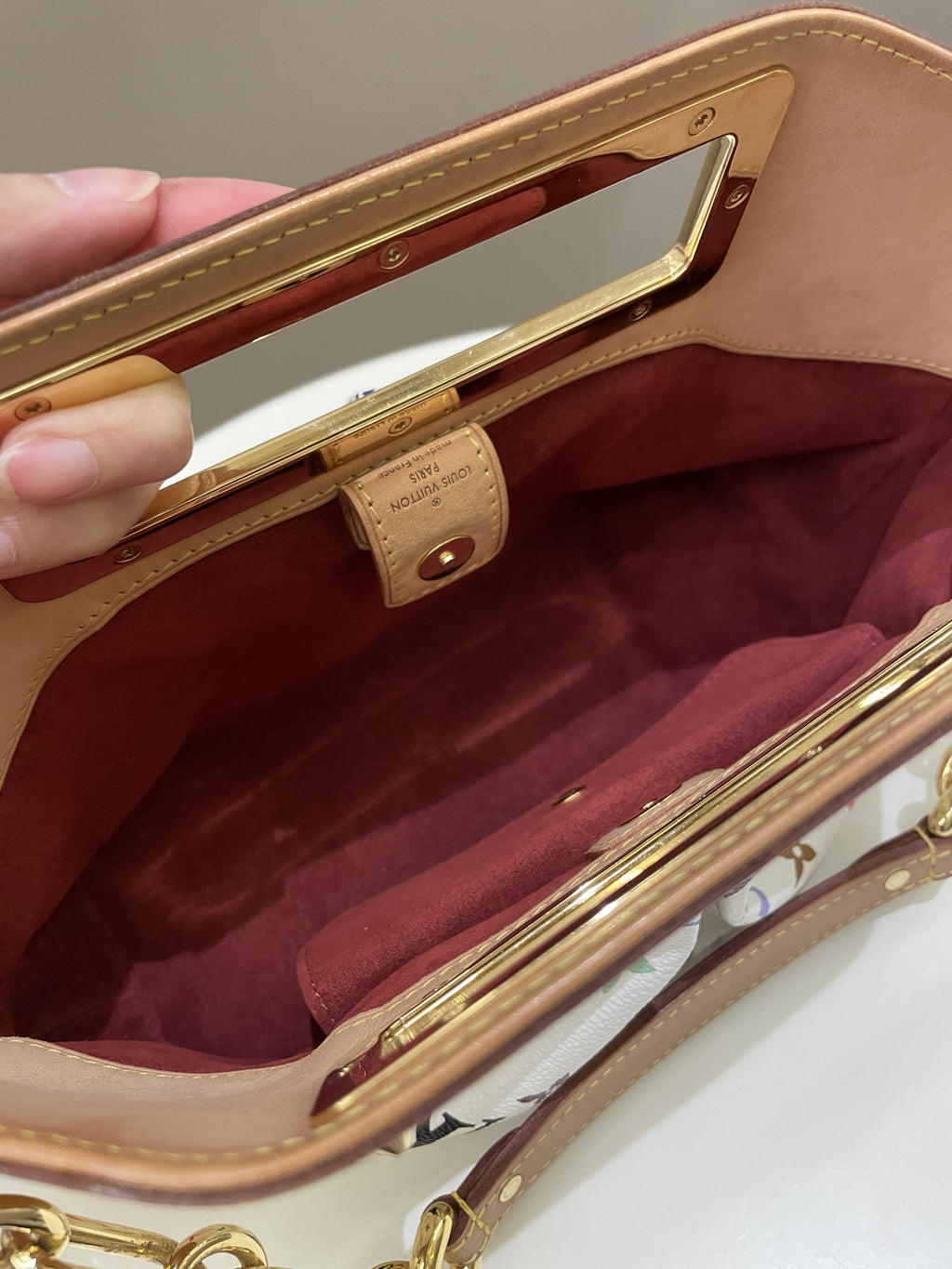 Louis Vuitton Judy PM Monogram Multicolor Blanc