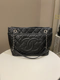 Chanel Timeless CC Shopping Tote Black Caviar