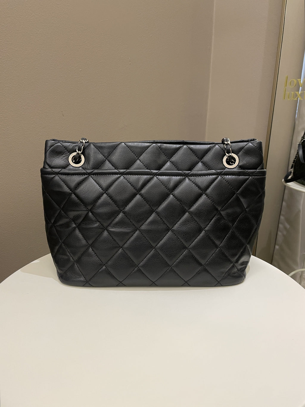 Chanel Timeless CC Shopping Tote Black Caviar