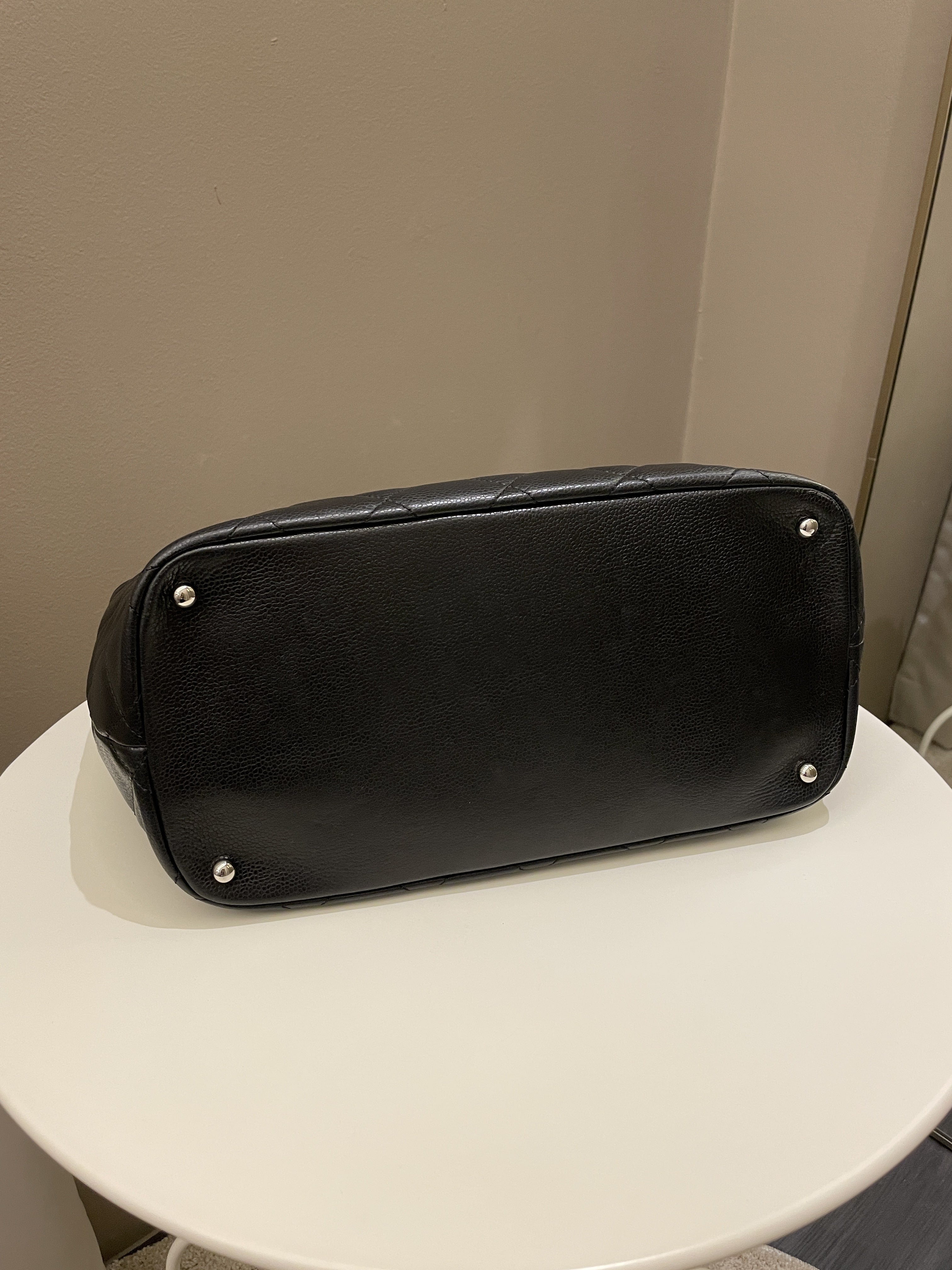 Chanel Timeless CC Shopping Tote Black Caviar