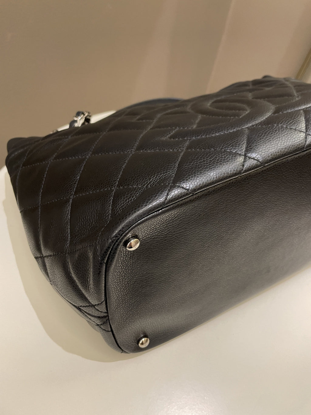 Chanel Timeless CC Shopping Tote Black Caviar