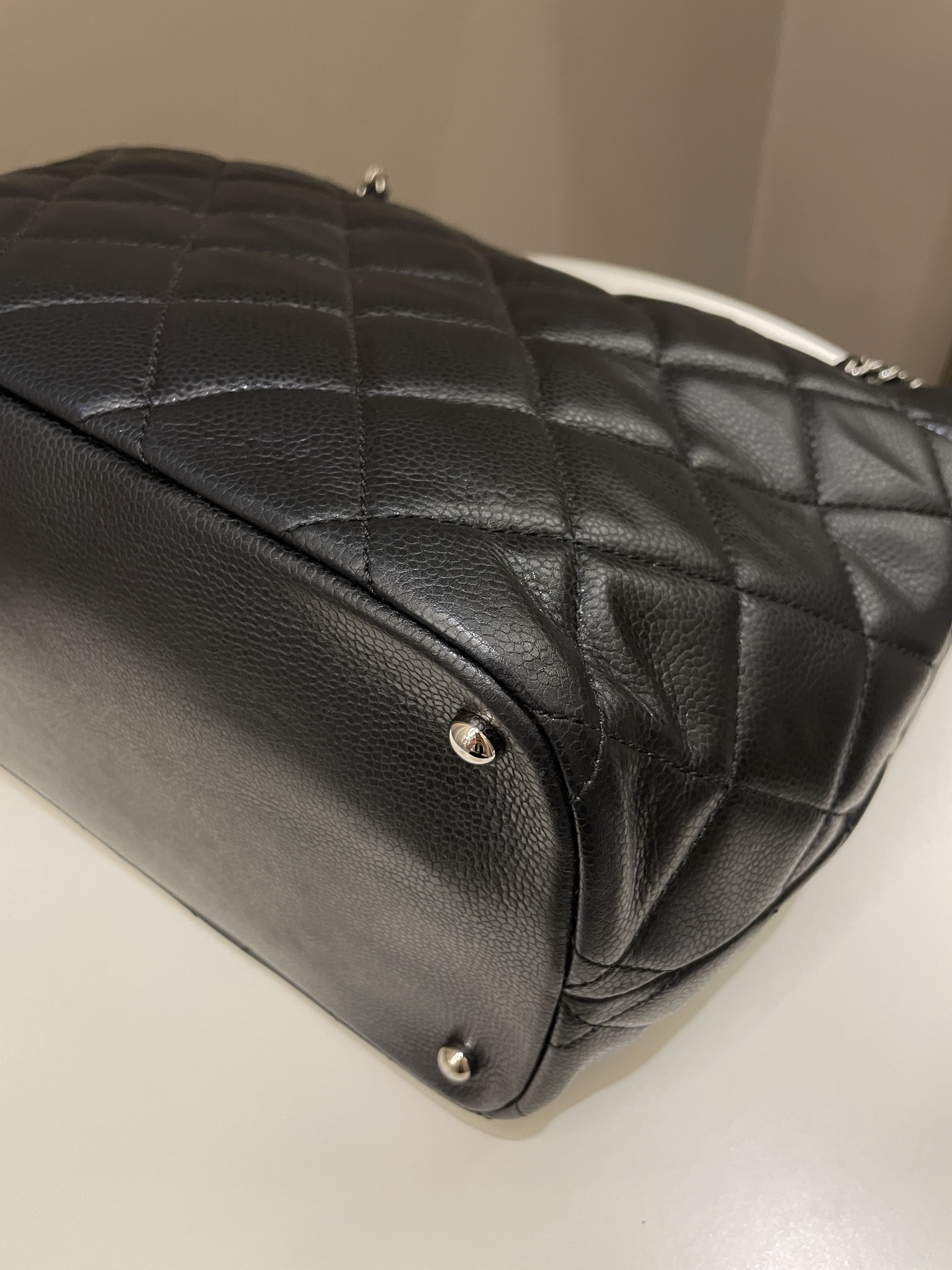 Chanel Timeless CC Shopping Tote Black Caviar