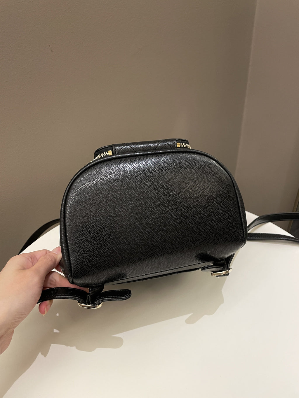 Chanel 22B Business Affinity Backpack Black Caviar