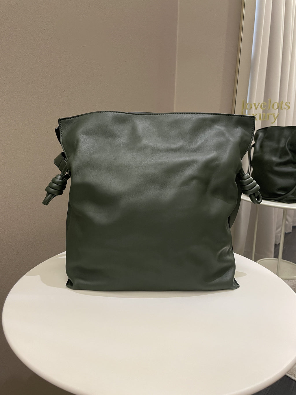 Loewe Flamenco Bag Dark Vintage Khaki