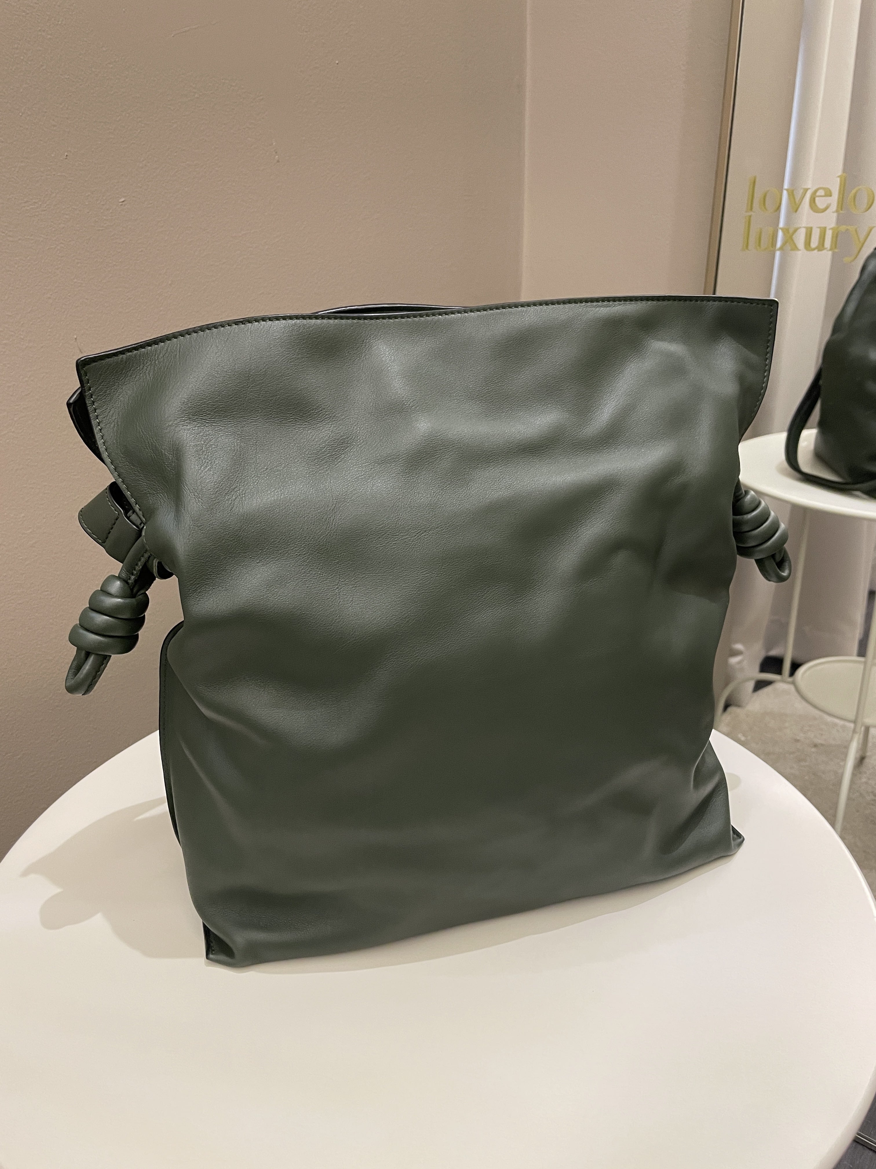 Loewe Flamenco Bag Dark Vintage Khaki