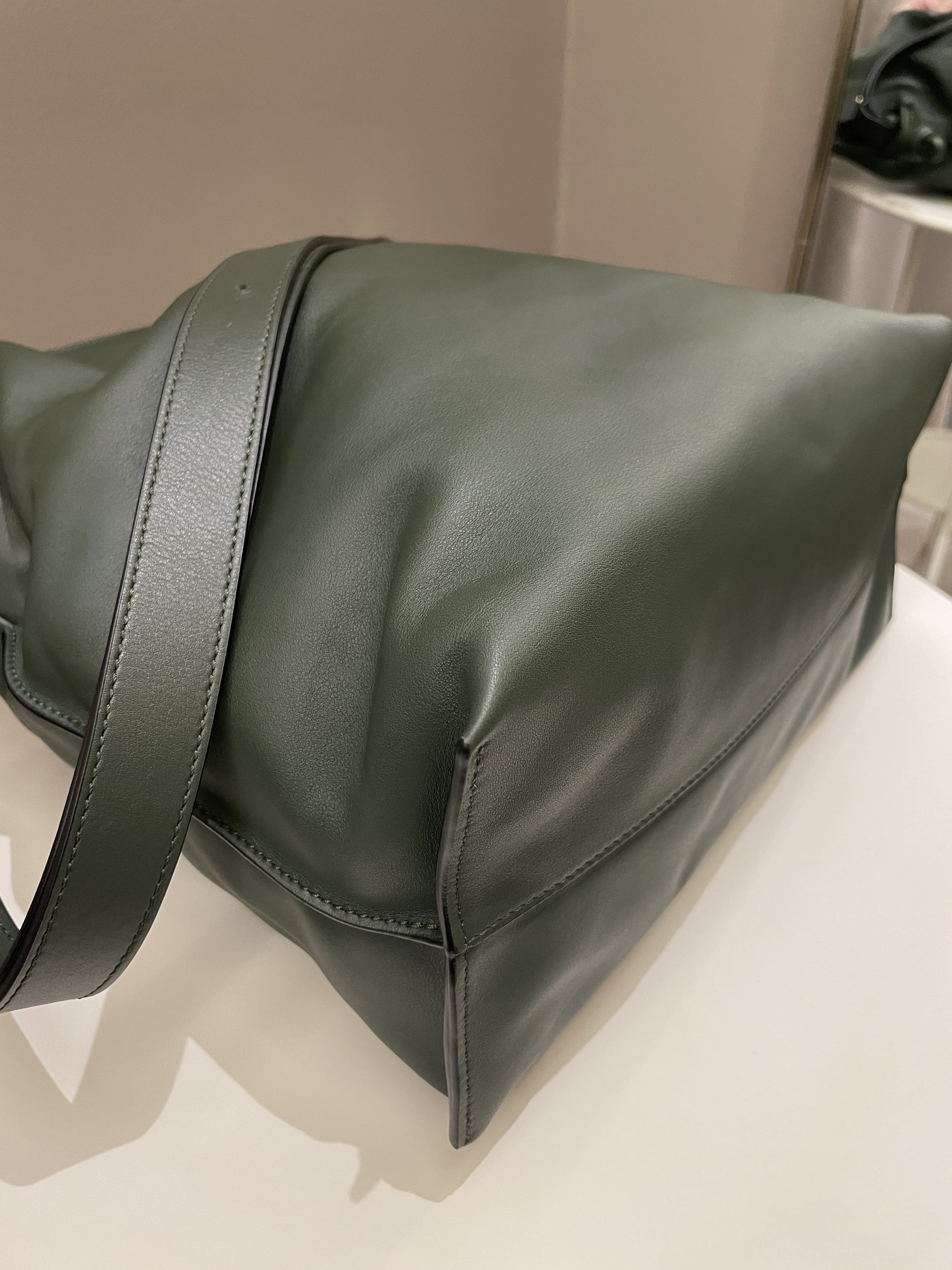 Loewe Flamenco Bag Dark Vintage Khaki