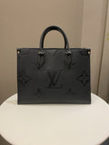 Louis Vuitton OnTheGo MM Black Empreinte
