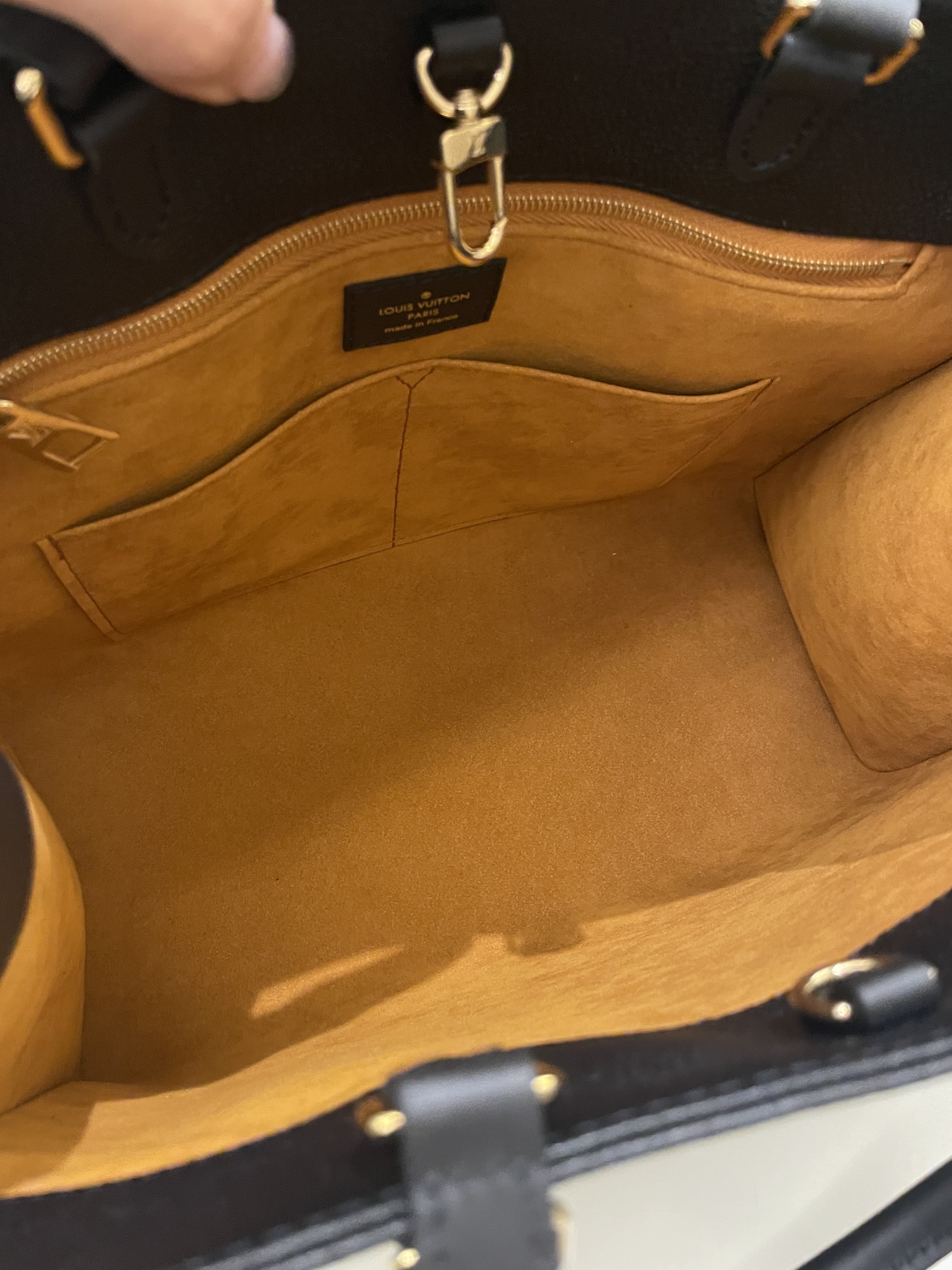 Louis Vuitton OnTheGo MM Black Empreinte