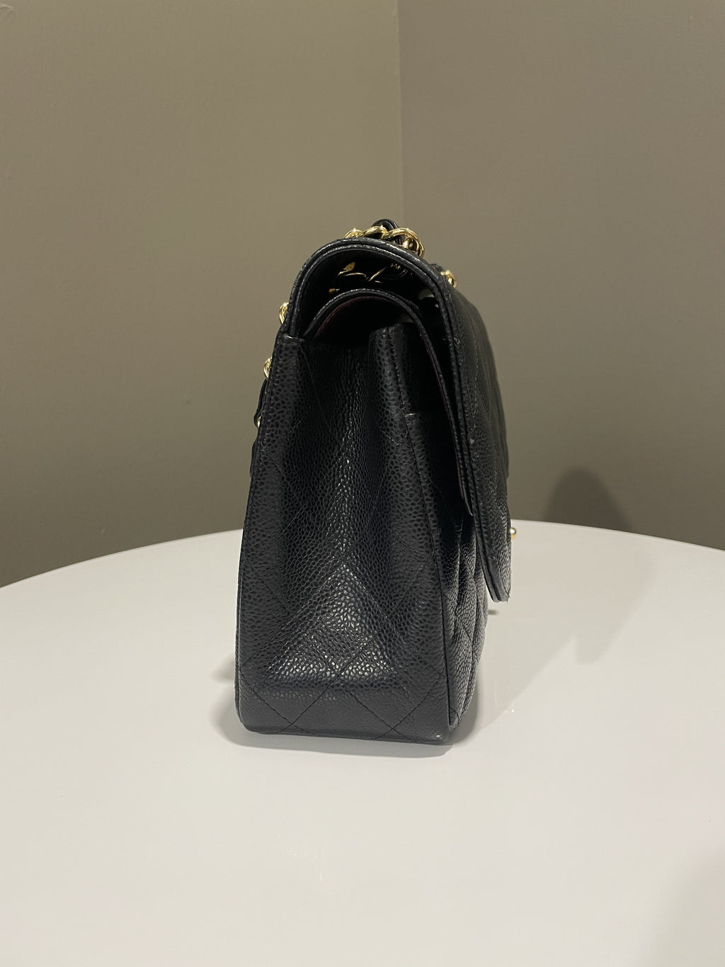 Chanel Classic Jumbo Double Flap Black Caviar