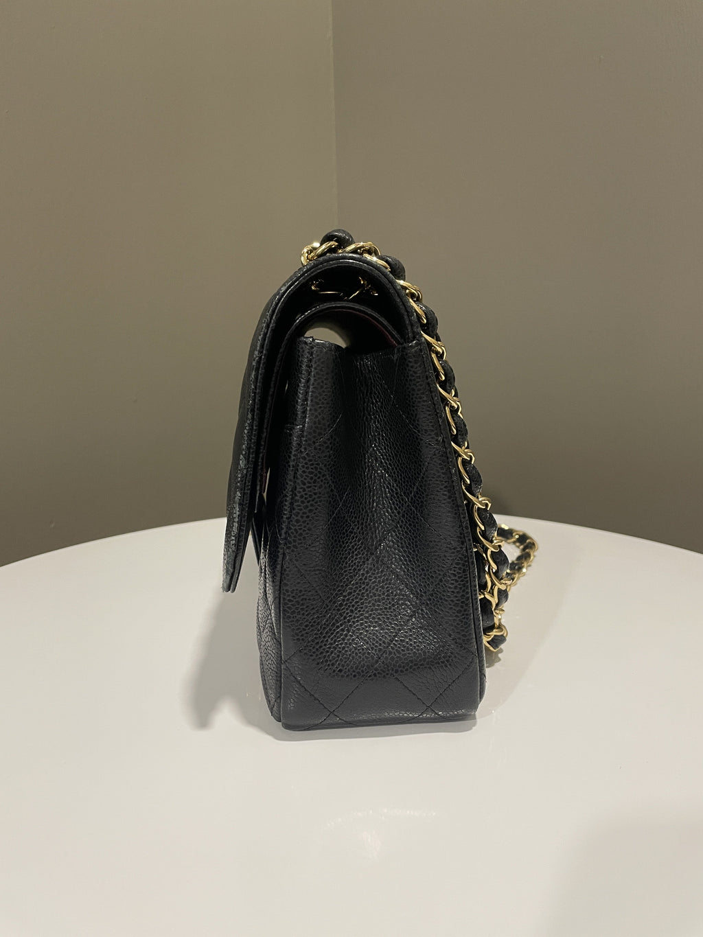 Chanel Classic Jumbo Double Flap Black Caviar