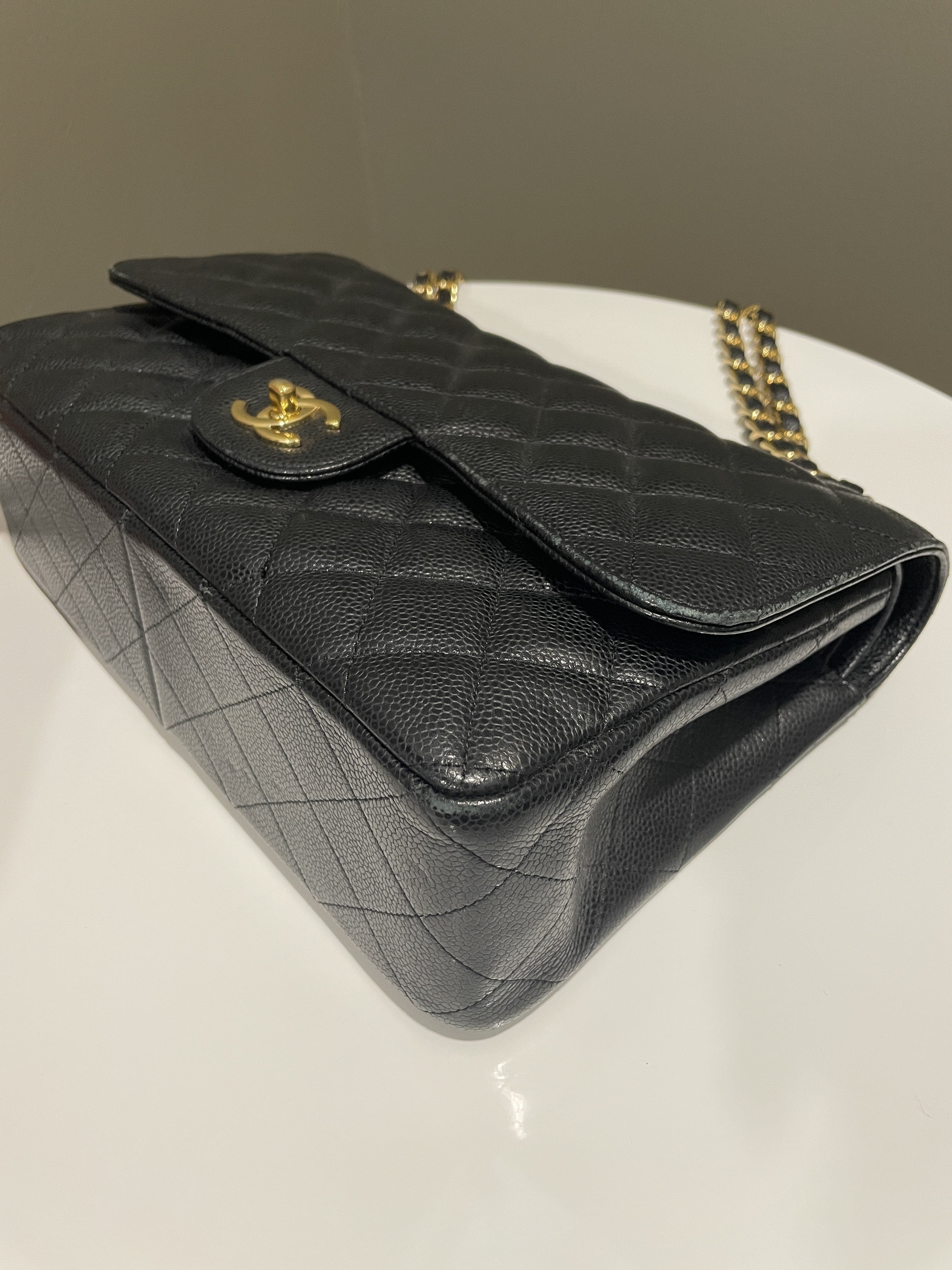 Chanel Classic Jumbo Double Flap Black Caviar