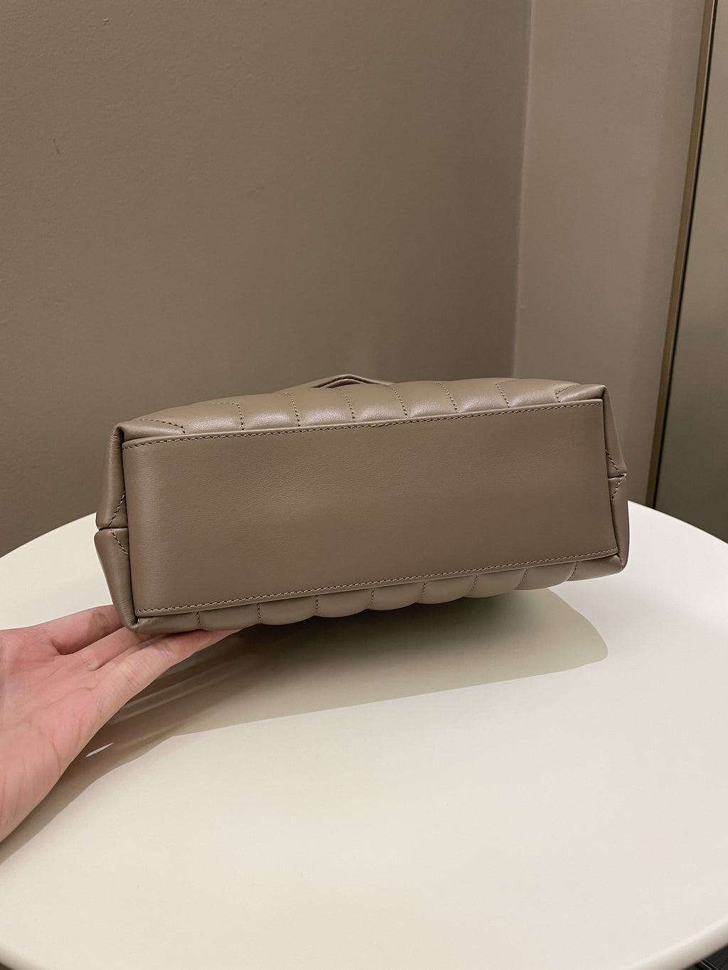 Saint Laurent Loulou Bag Dark Nude