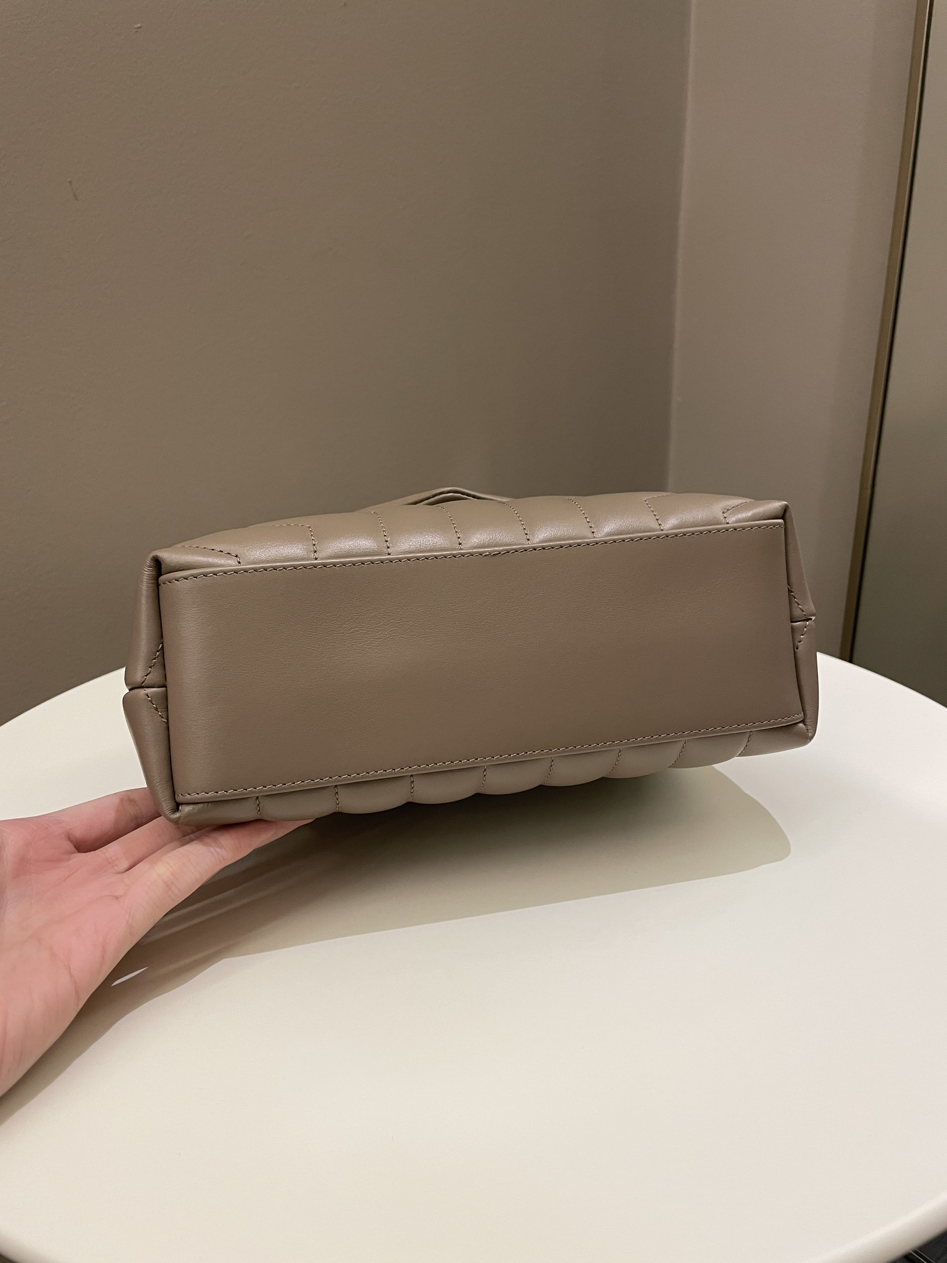 Saint Laurent Loulou Bag Dark Nude
