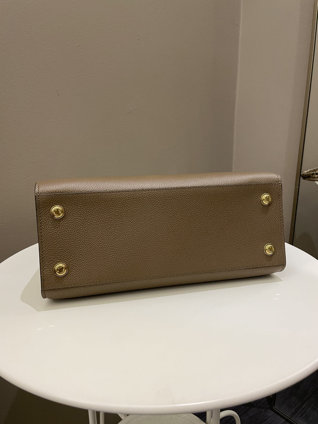 Louis Vuitton Exotic City Steamer MM Taupe Grainy Leather / Python