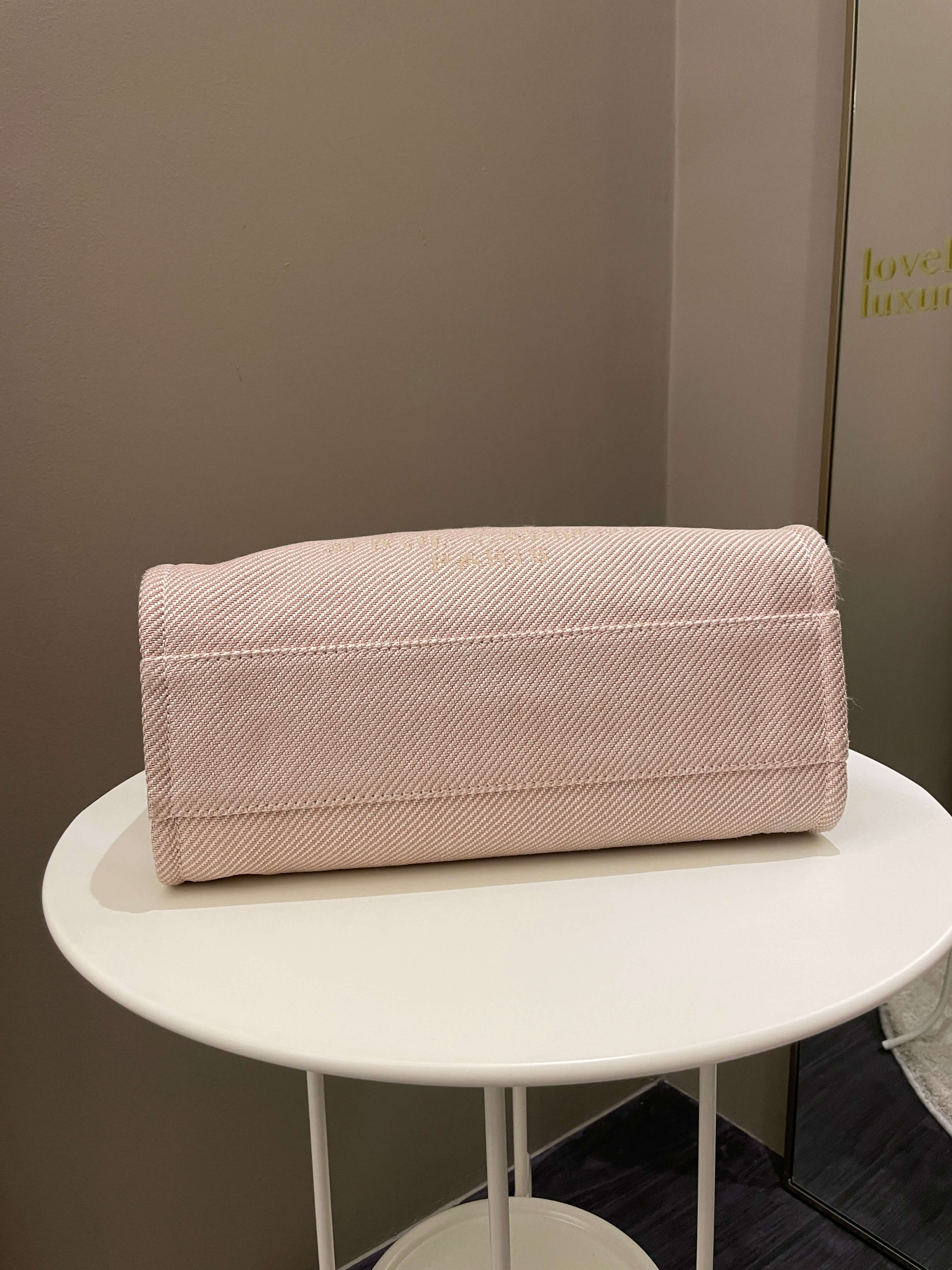 Chanel Deauville Shopper Tote Beige