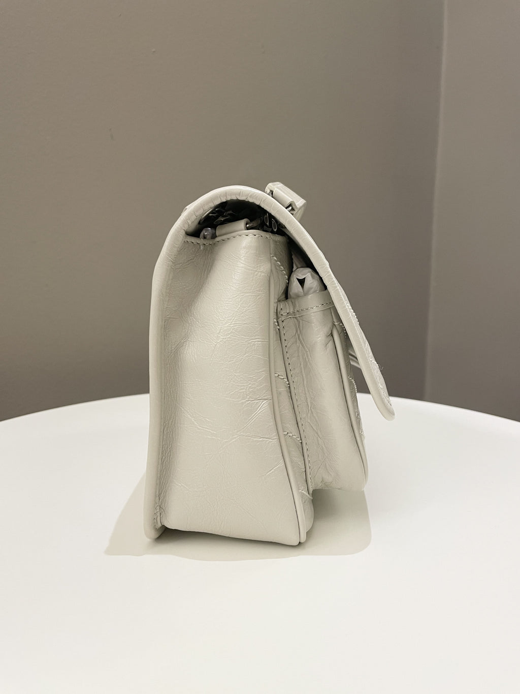 Saint Laurent Niki Baby Creme Aged Calfskin