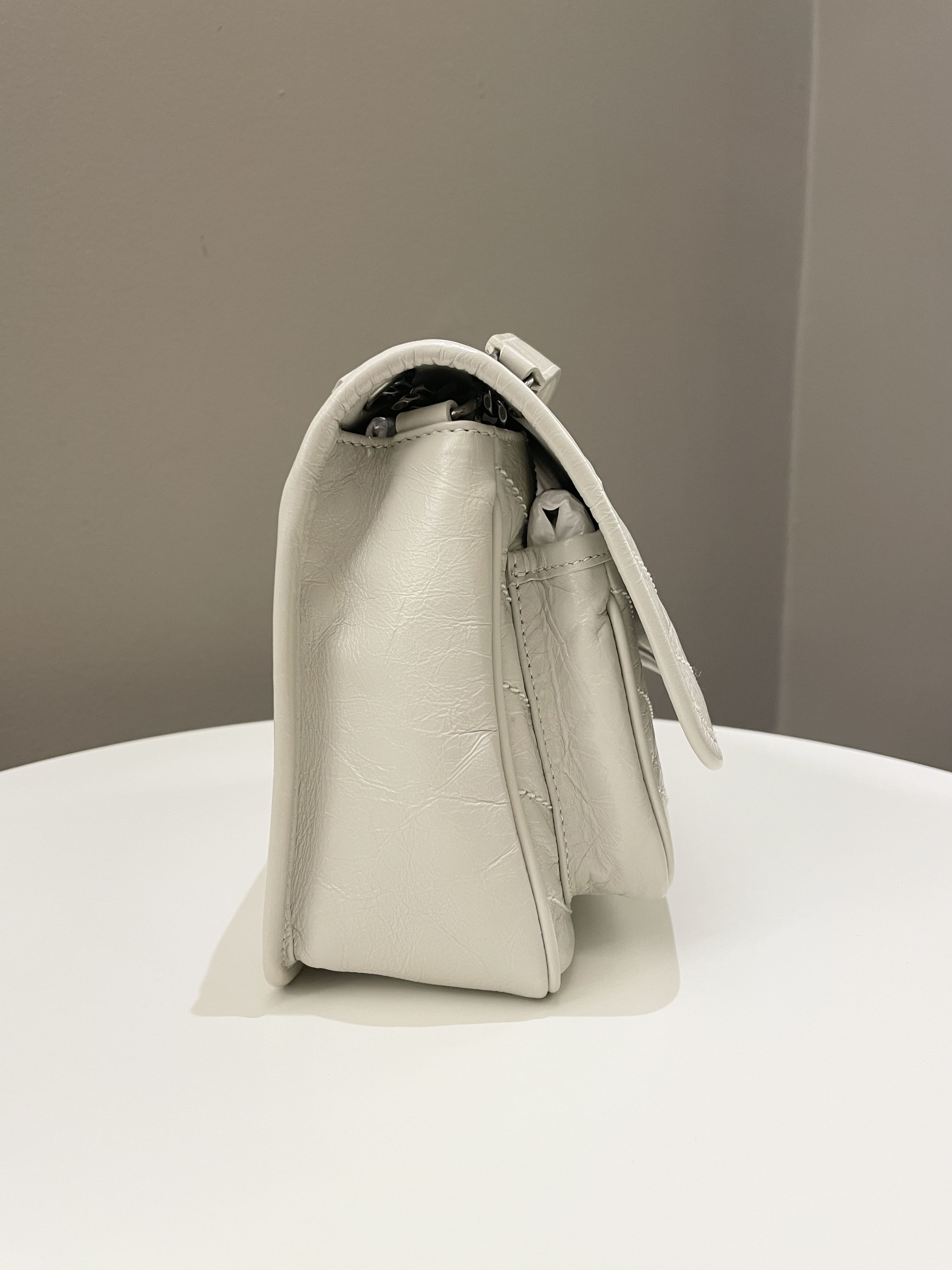 Saint Laurent Niki Baby Creme Aged Calfskin