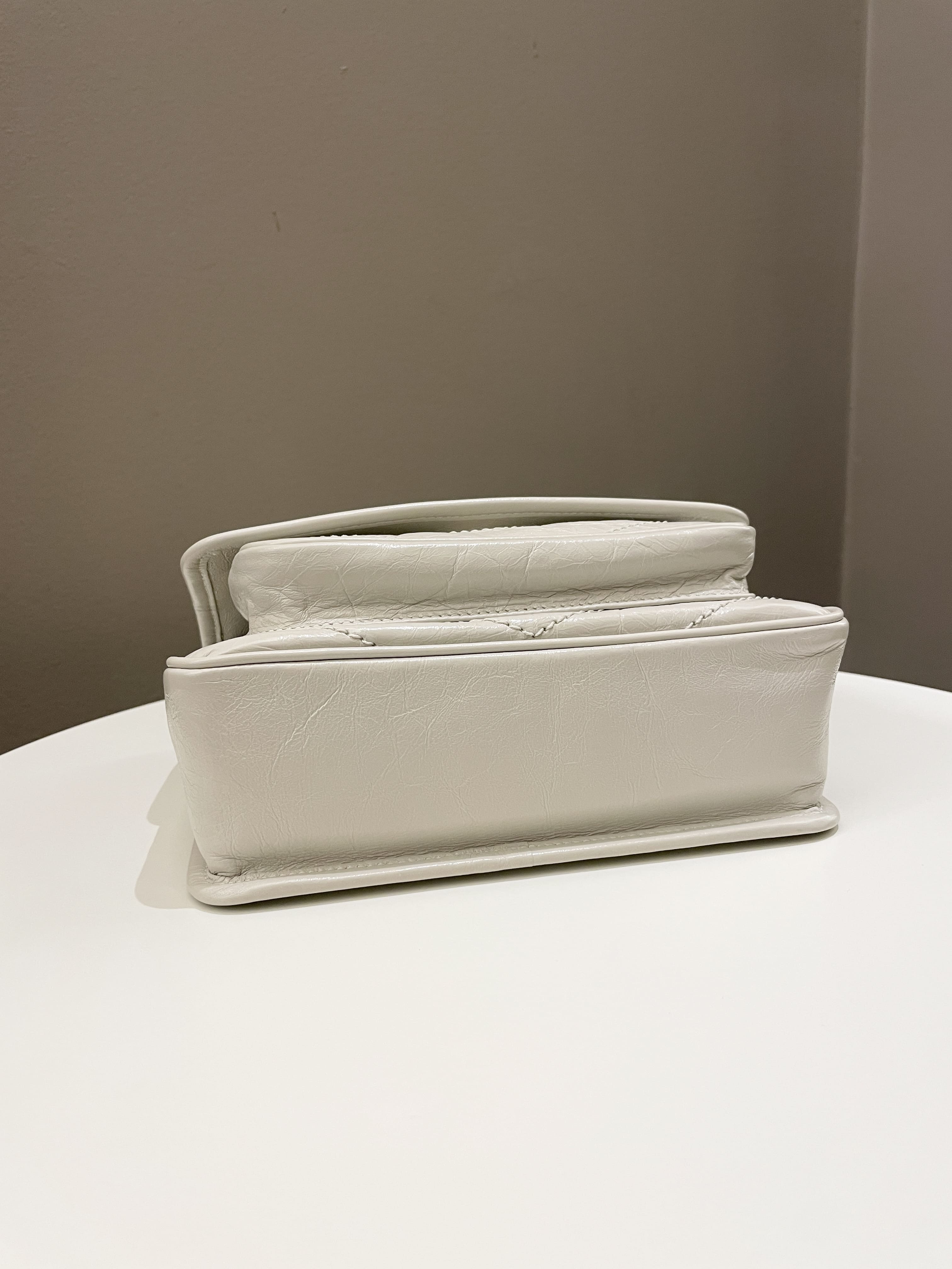 Saint Laurent Niki Baby Creme Aged Calfskin