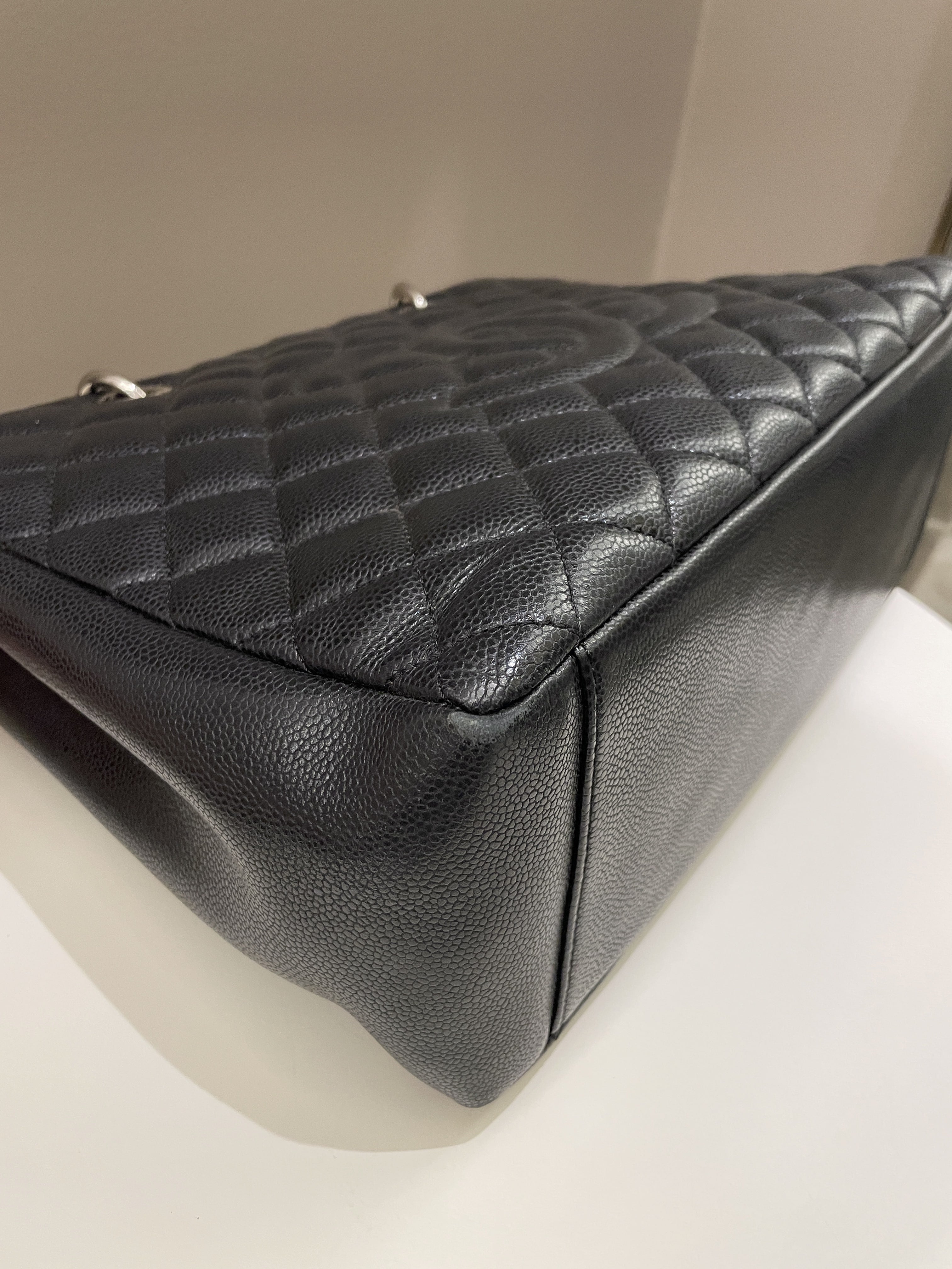 Chanel Classic Quilted GST Black Caviar