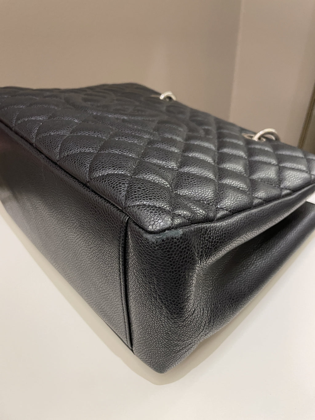 Chanel Classic Quilted GST Black Caviar