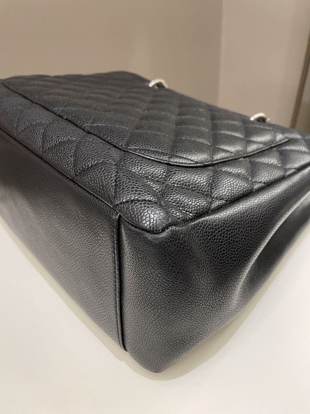 Chanel Classic Quilted GST Black Caviar