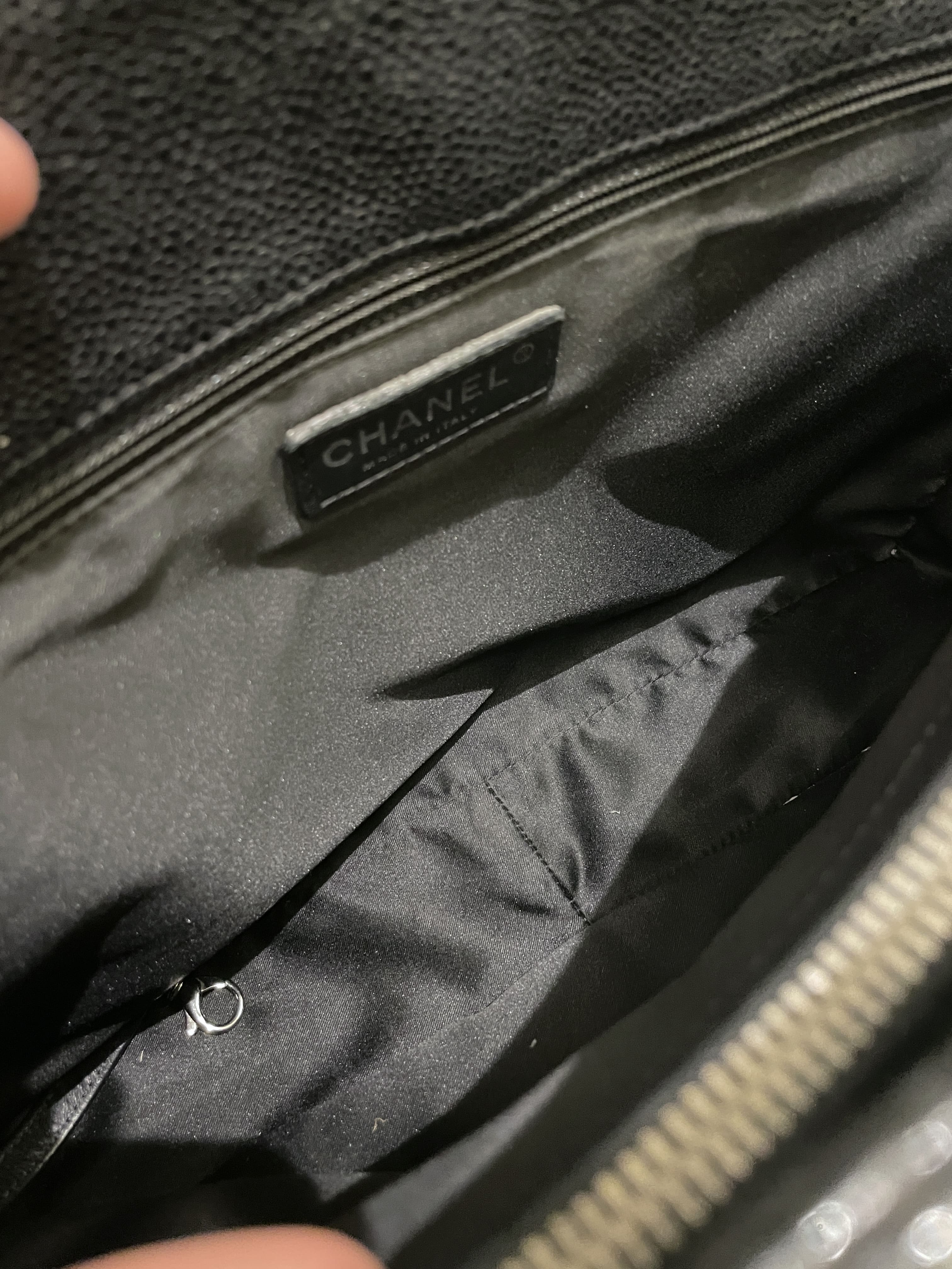 Chanel Classic Quilted GST Black Caviar