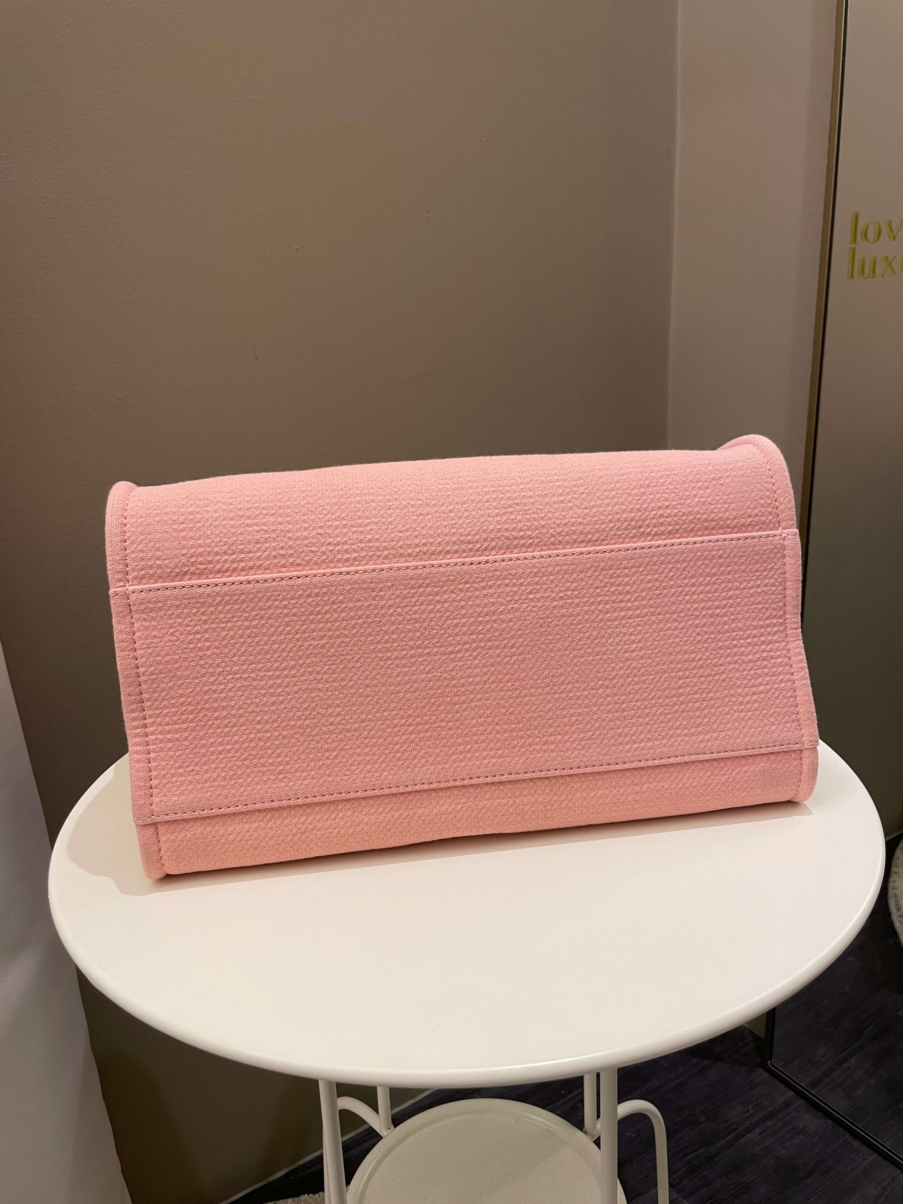Chanel Deauville Shopper Tote Pink