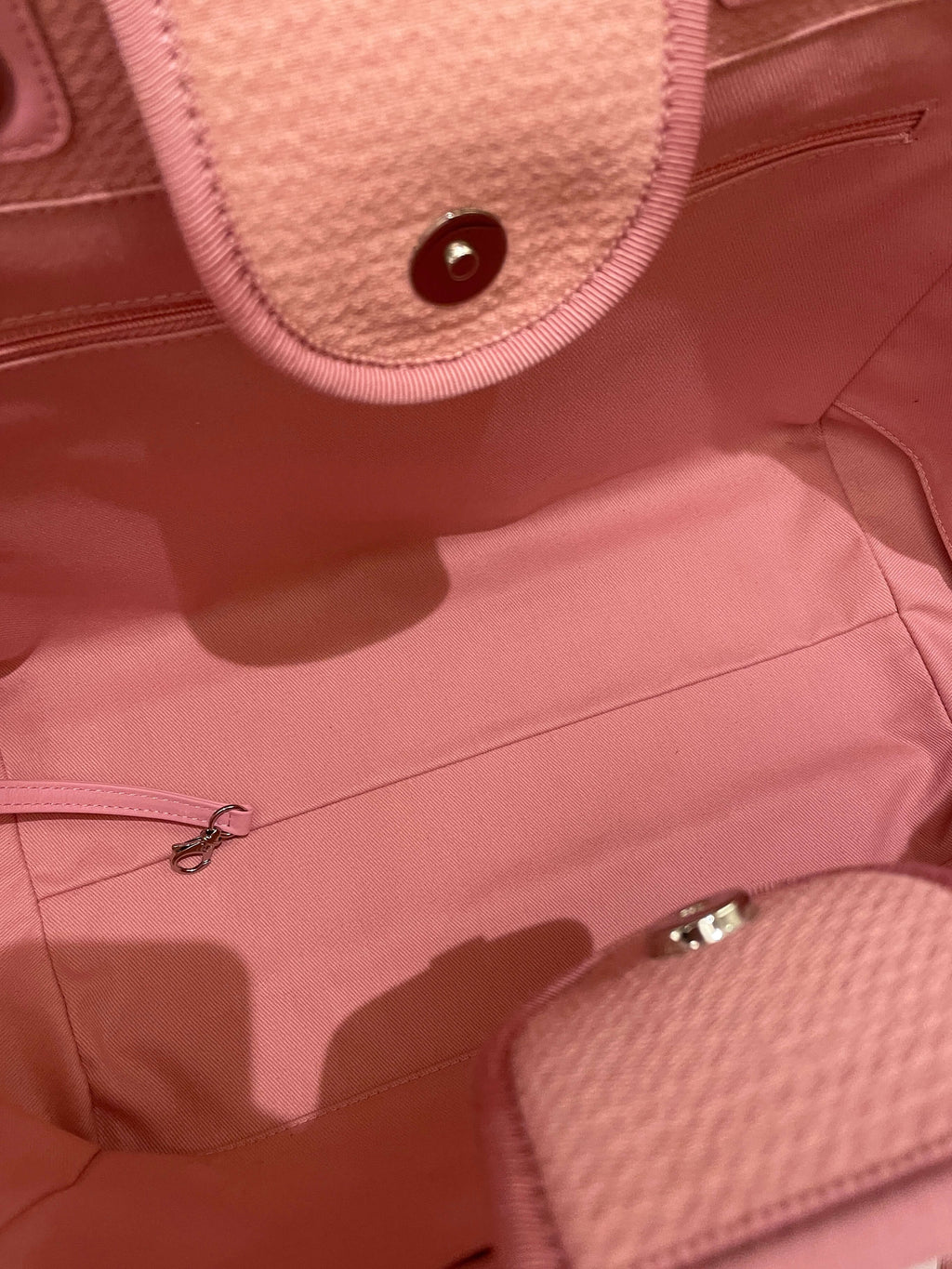 Chanel Deauville Shopper Tote Pink