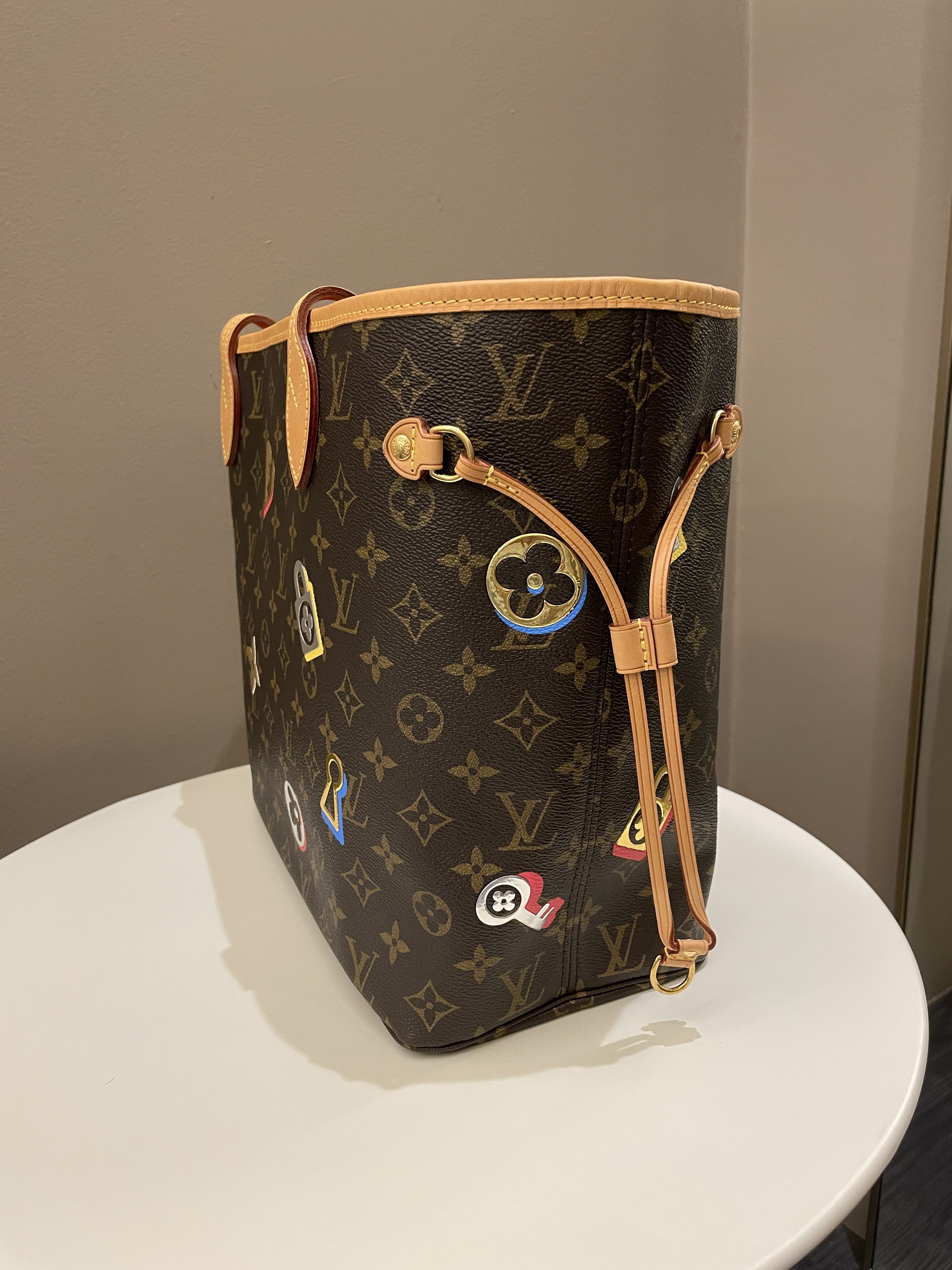 Louis Vuitton Love Lock Neverfull MM Monogram