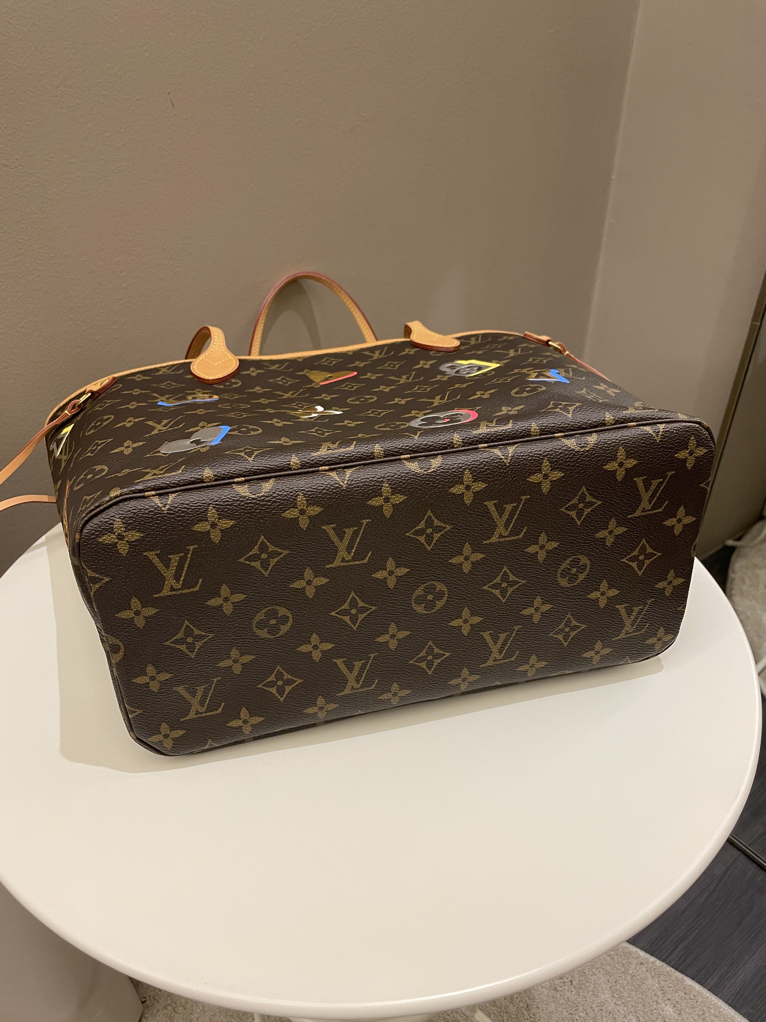 Louis Vuitton Love Lock Neverfull MM Monogram