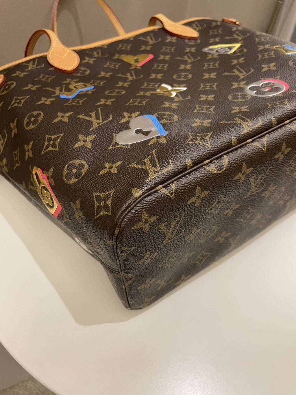 Louis Vuitton Love Lock Neverfull MM Monogram