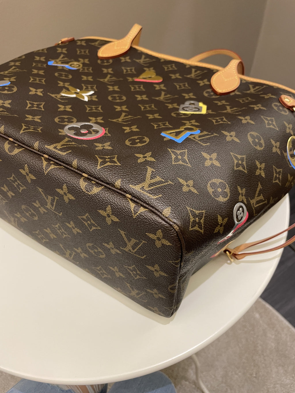 Louis Vuitton Love Lock Neverfull MM Monogram