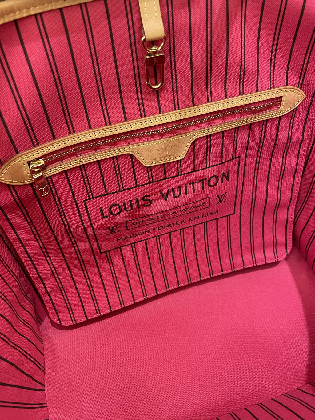 Louis Vuitton Love Lock Neverfull MM Monogram