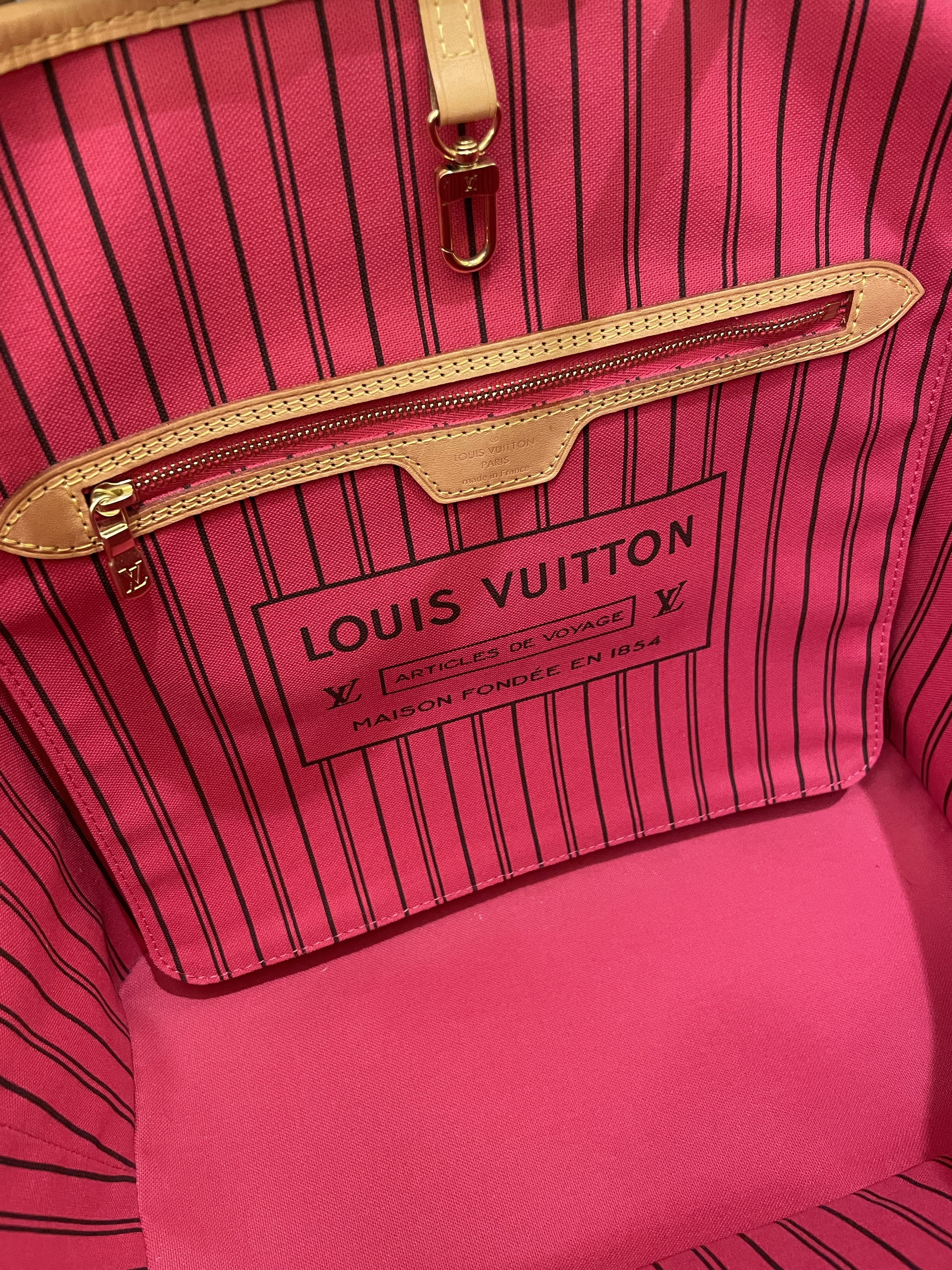 Louis Vuitton Love Lock Neverfull MM Monogram