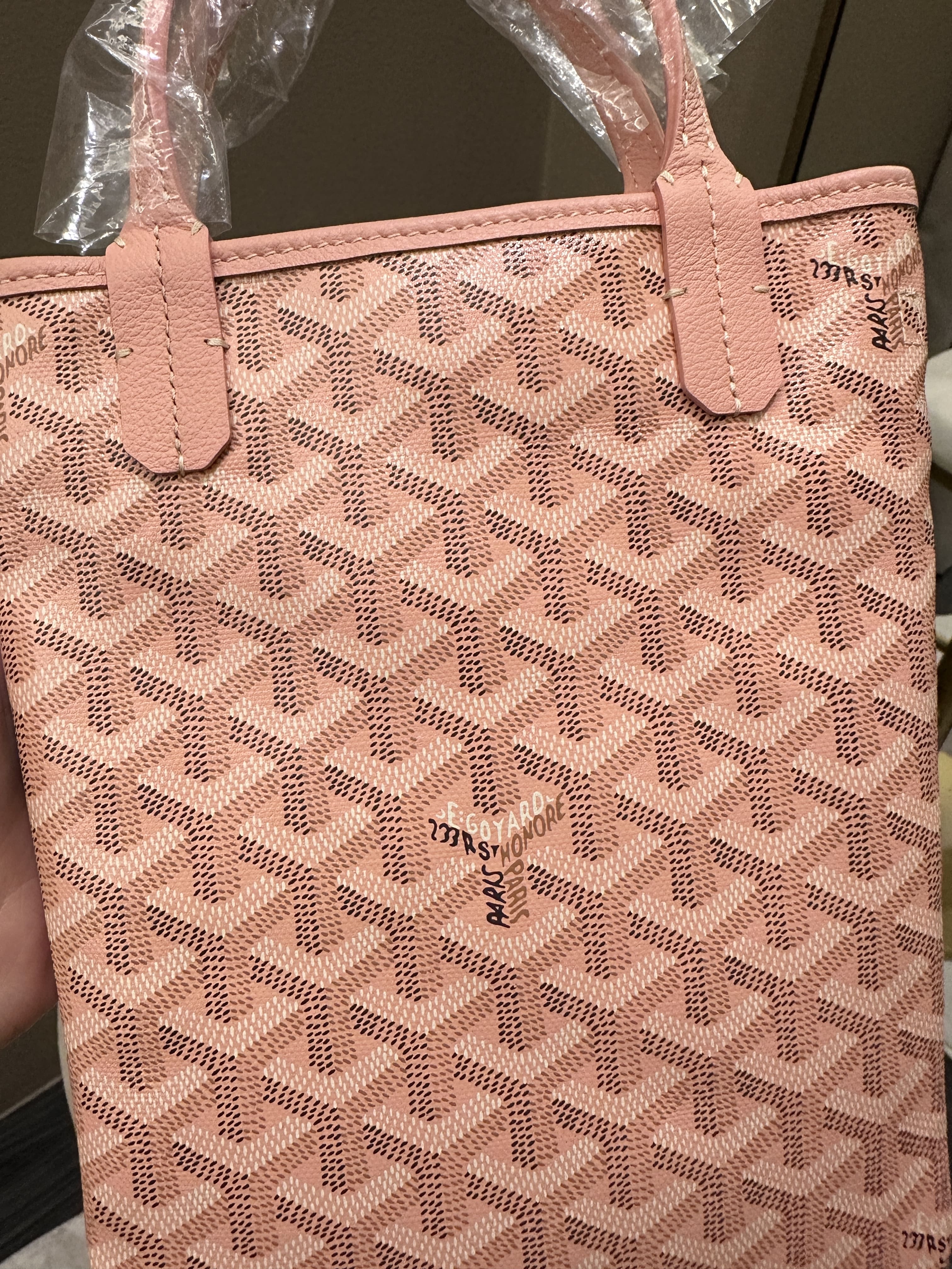 Goyard Limited Edition Poitiers Bag Rose Poudre Pink
