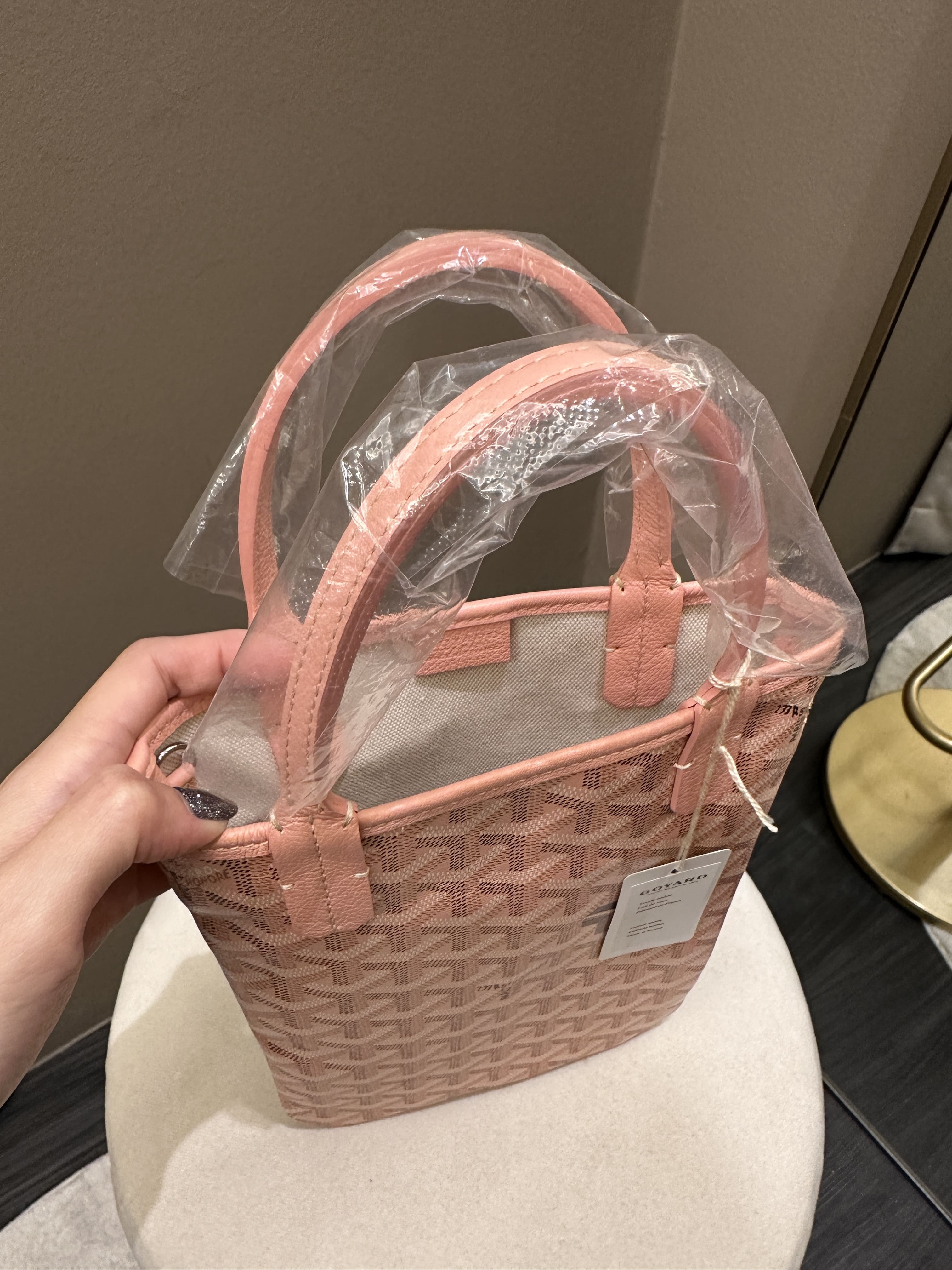 Goyard Limited Edition Poitiers Bag Rose Poudre Pink