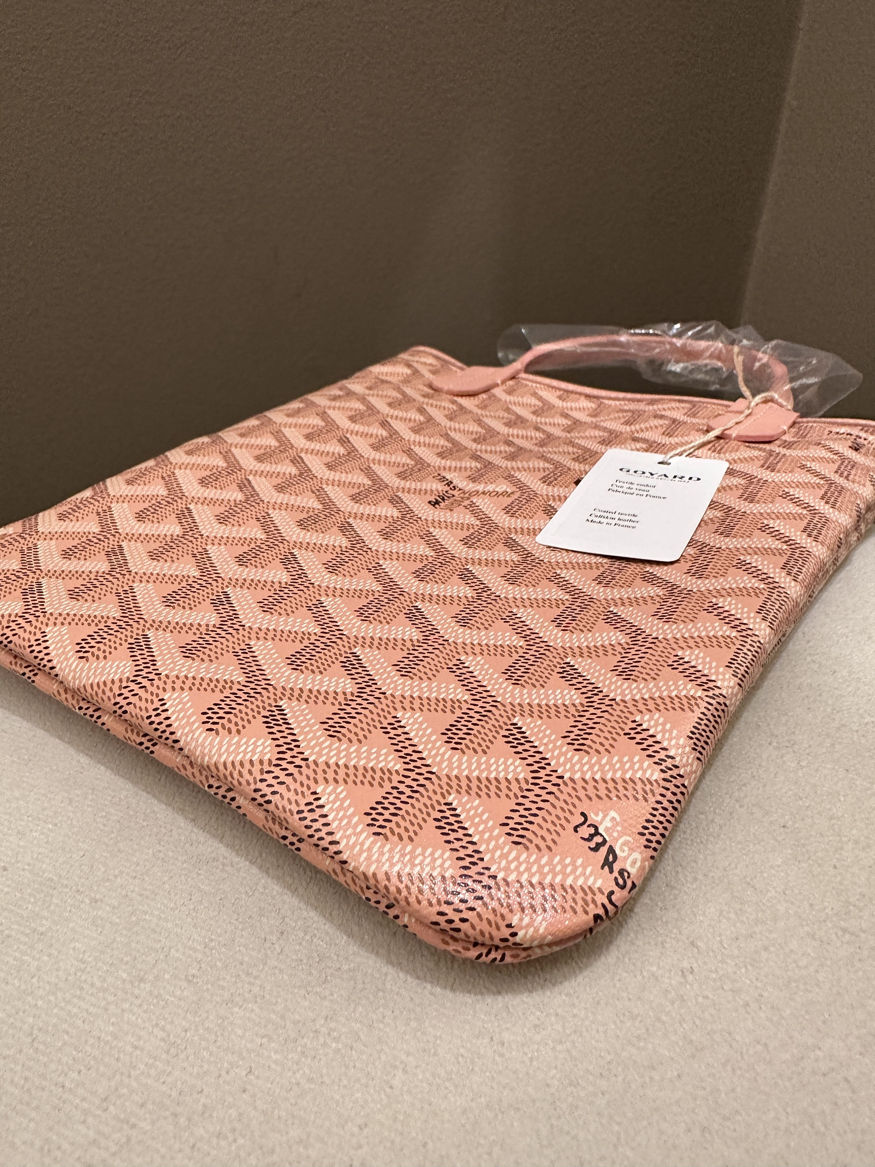 Goyard Limited Edition Poitiers Bag Rose Poudre Pink