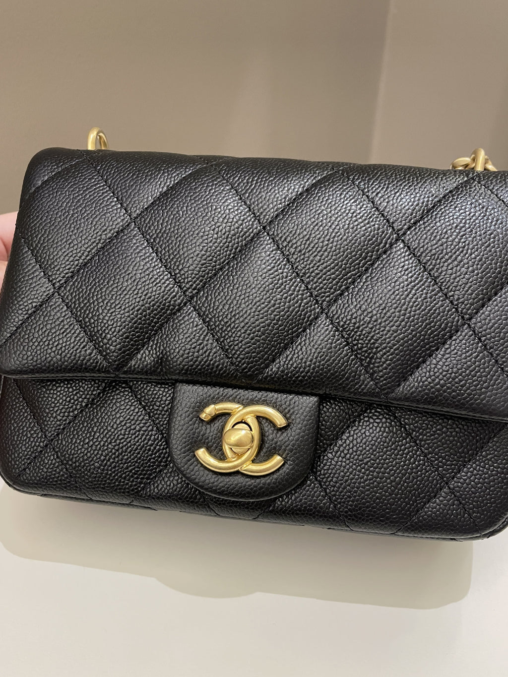 Chanel 23P Sweet Heart Flap Black Caviar